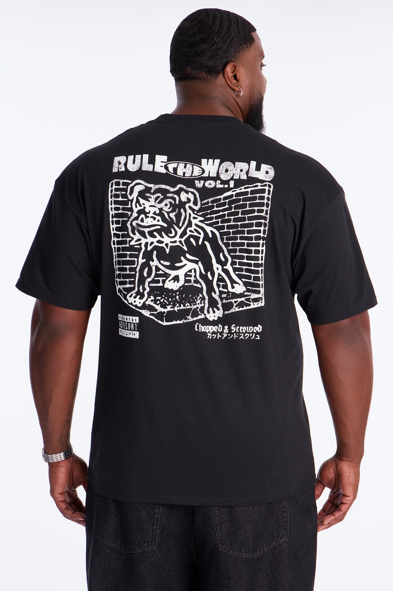 Rule The World Vol 1 Short Sleeve Tee - Black Wash