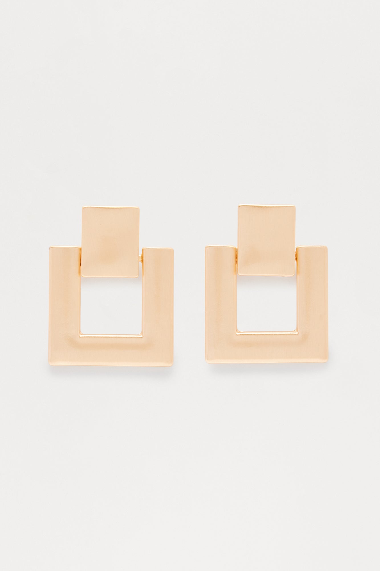 No Other Way Drop Earrings - Gold