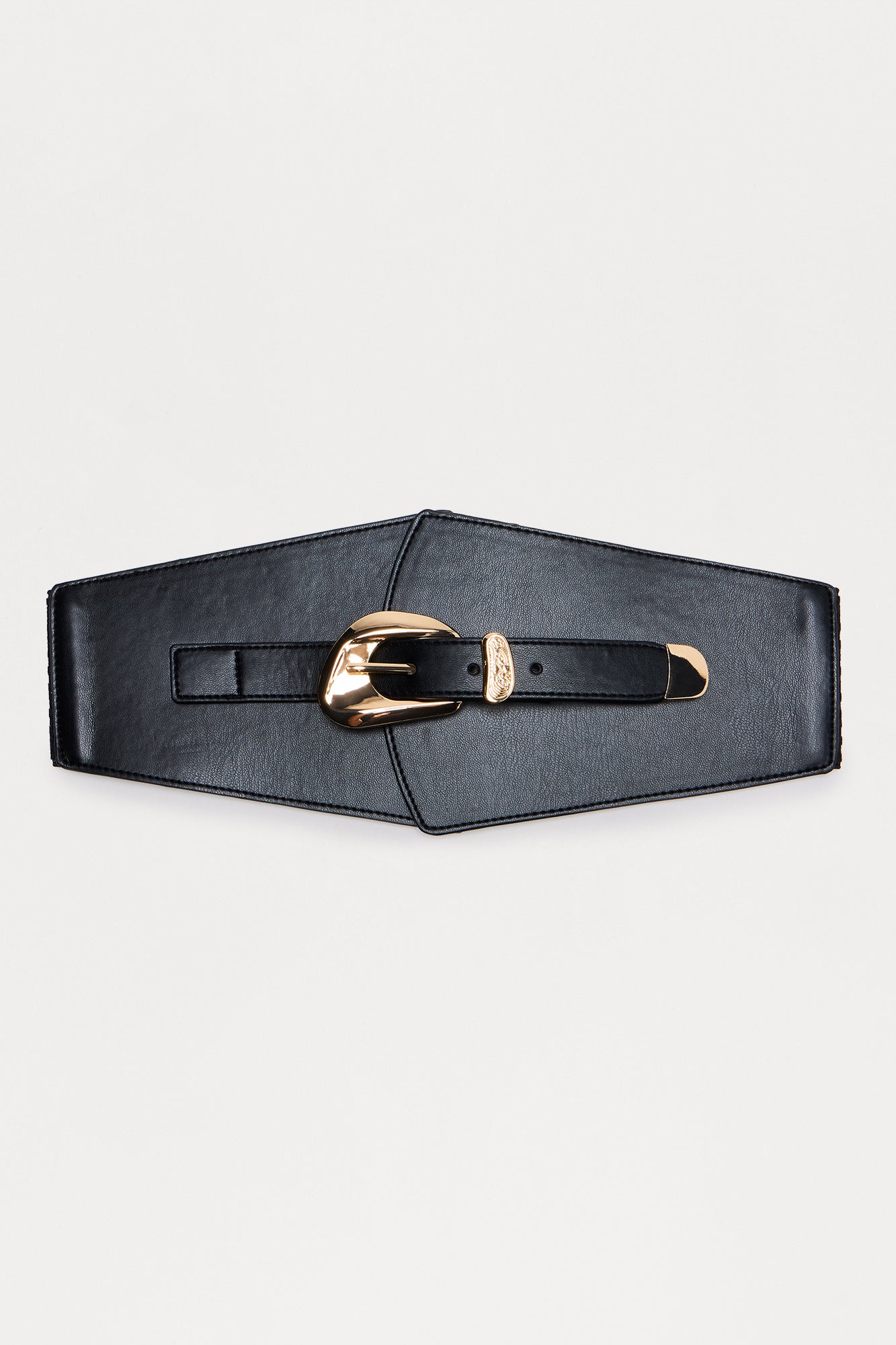 Cinch Crazy Wide Stretch Belt - Black