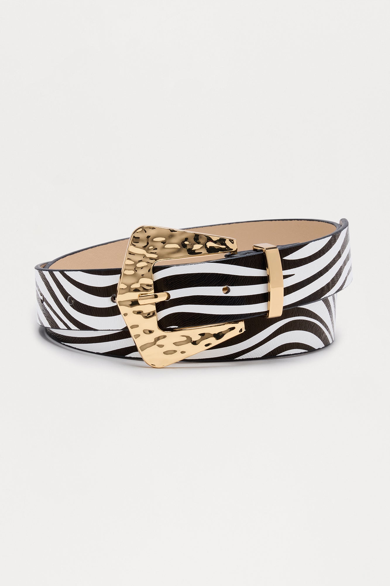 Wild Girl Waist Belt - White/Black