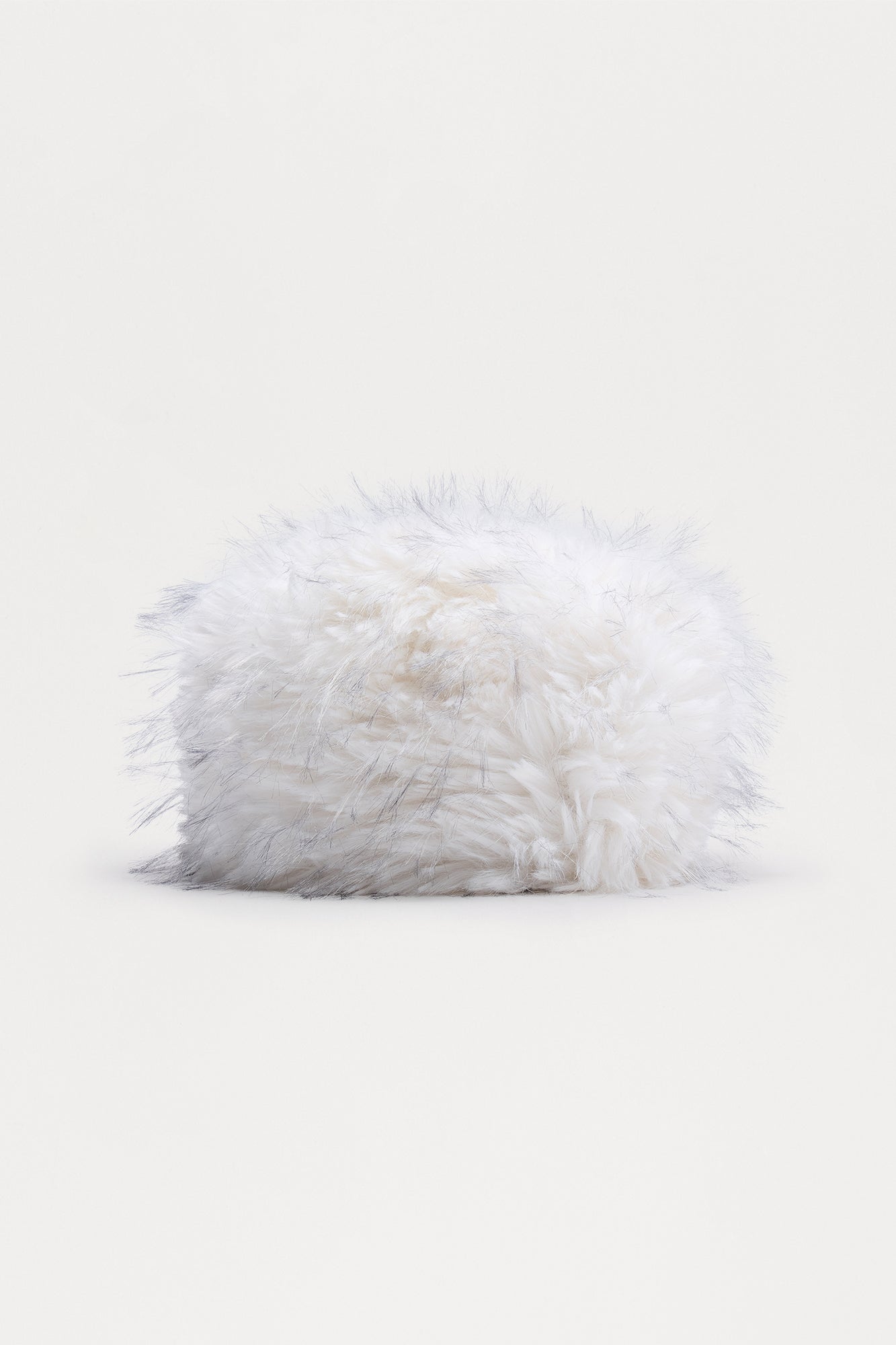 Swiss Alps Faux Fur Hat - White/combo
