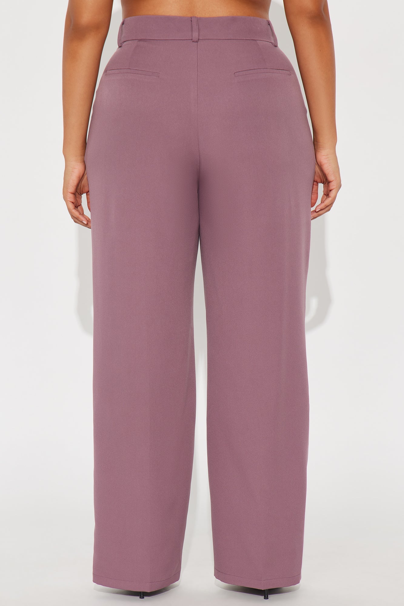 Kendall High Rise Trouser Pant - Orchid