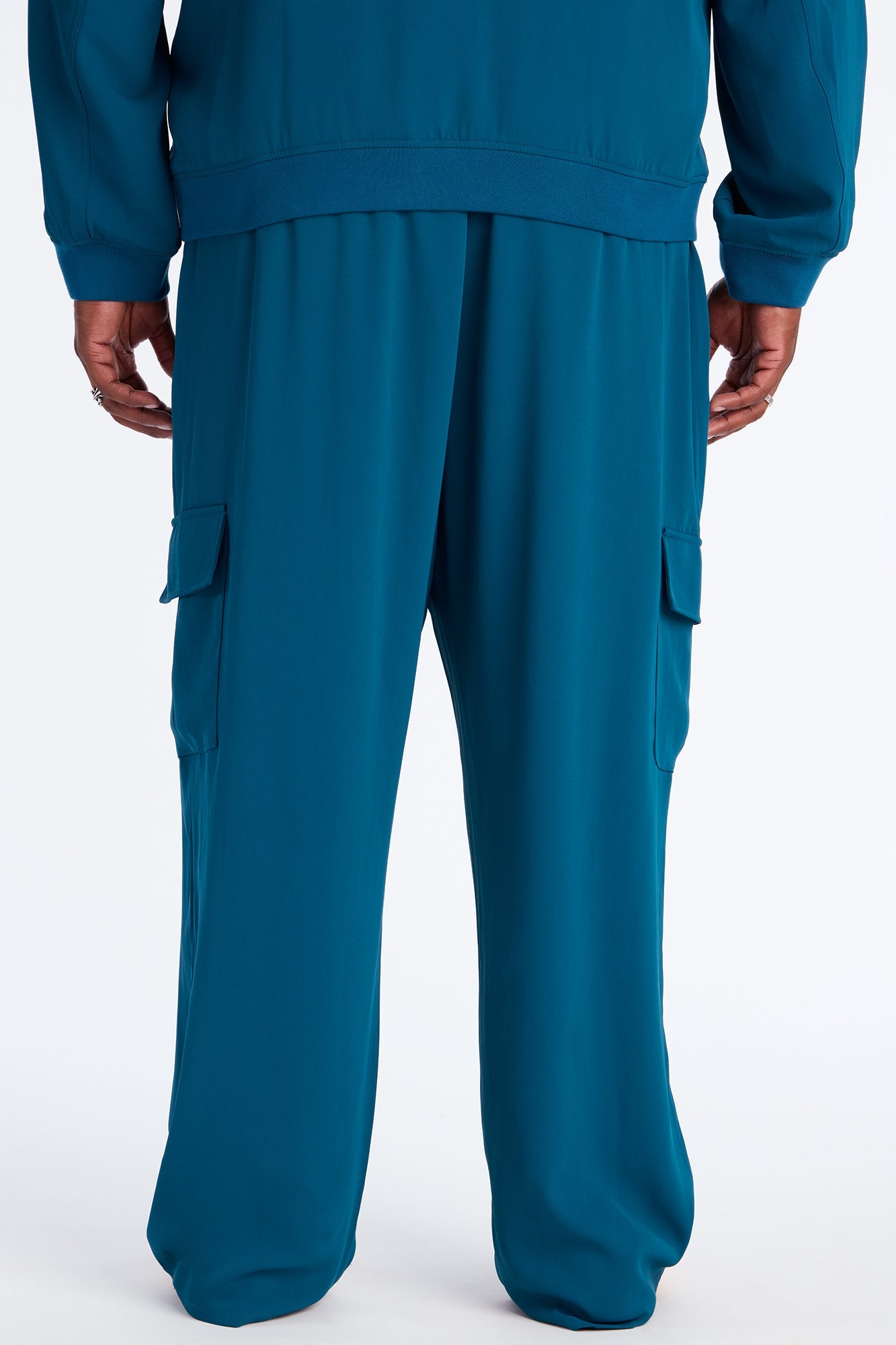 Baggy Daemon Tech Cargo Pant - Aqua
