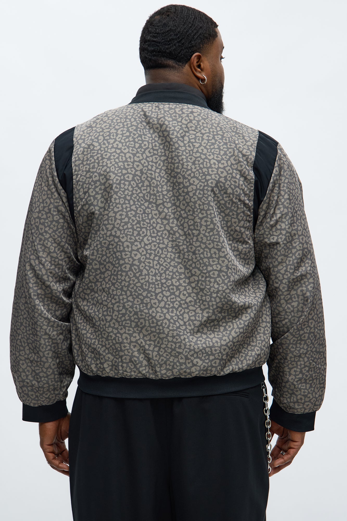 Wild Code Bomber Jacket - Brown/combo