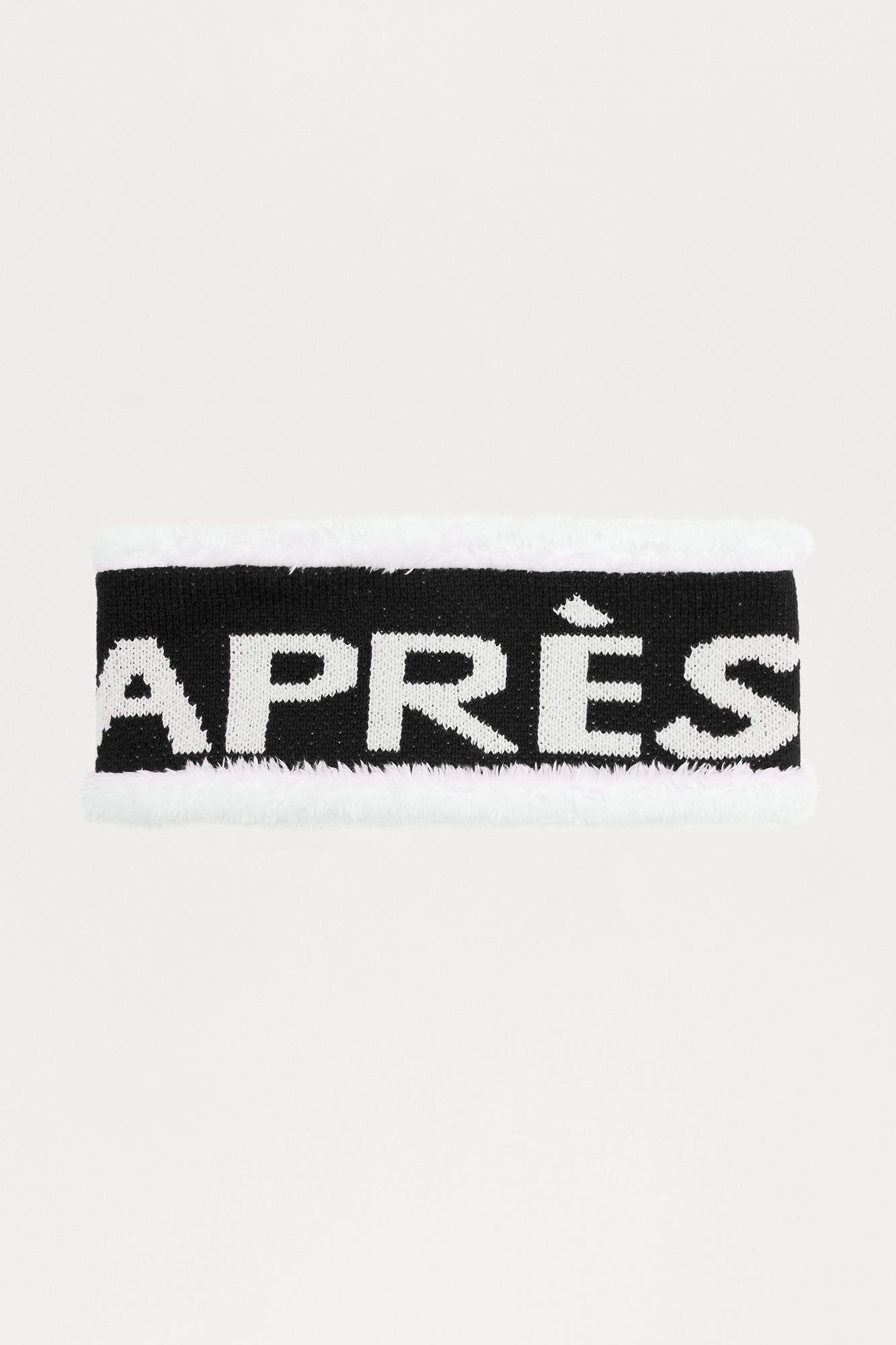 Apres Season Headband - Black/White