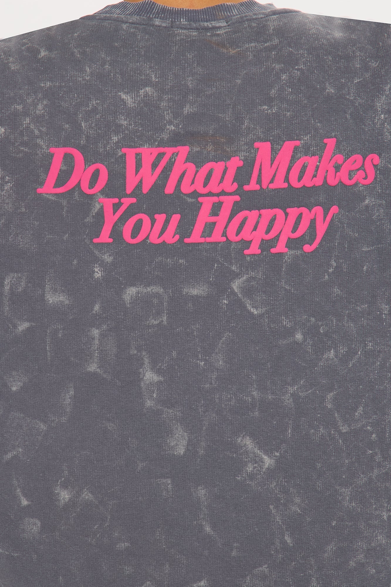 Be Happy Fleece Pant Set - Grey