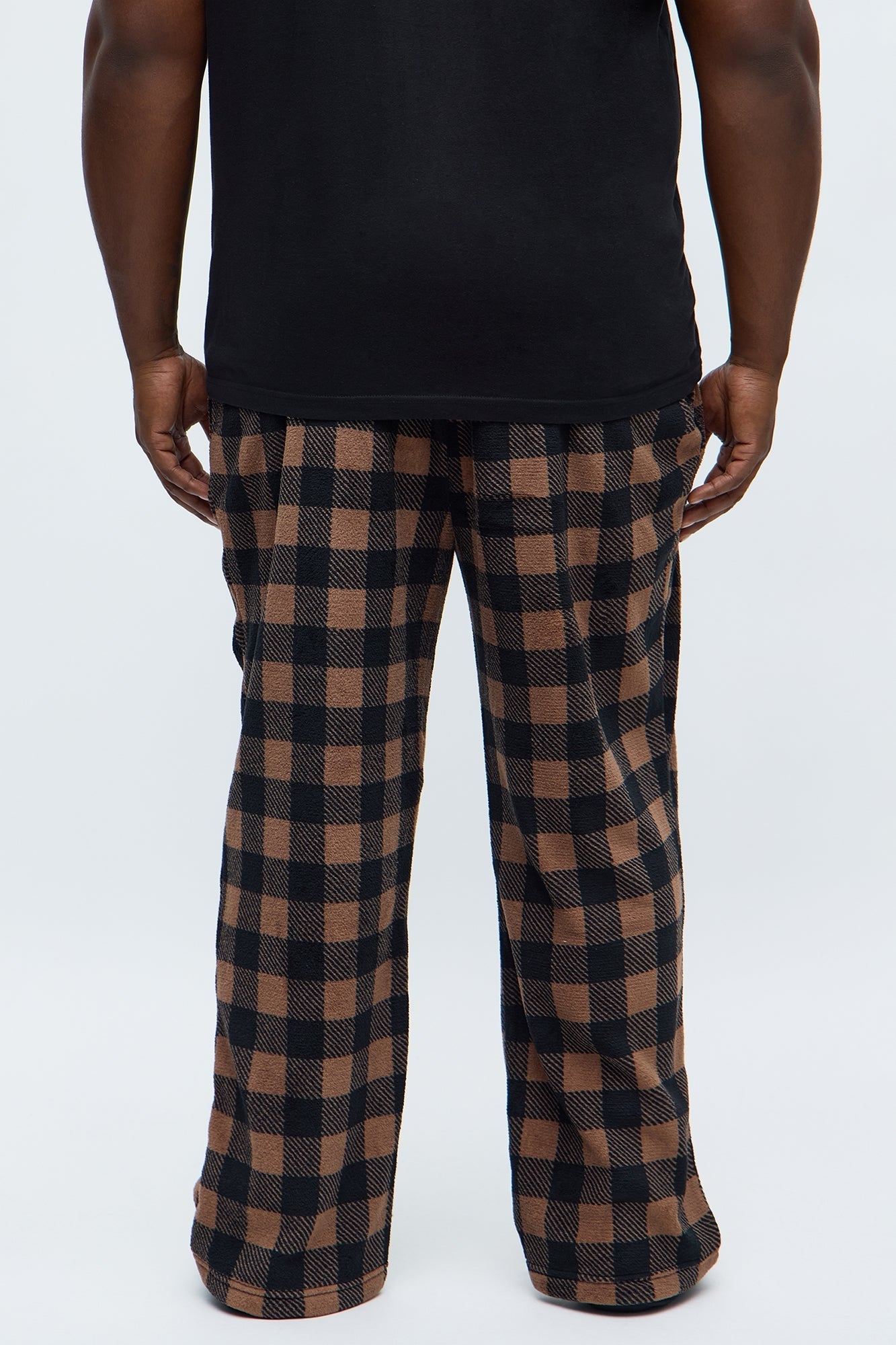 Always Cozy Holiday Lounge Pants - Brown/combo