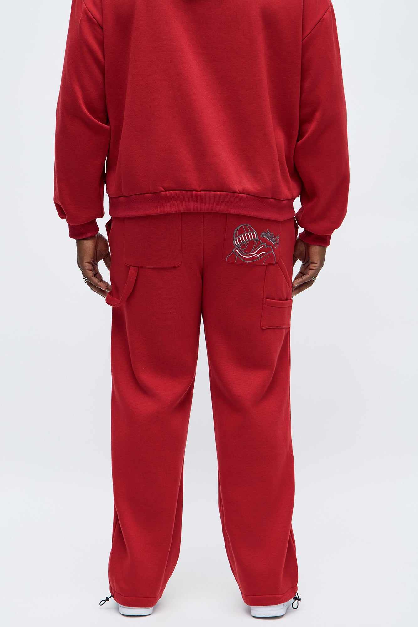 Southpole Signature Jogger - Red