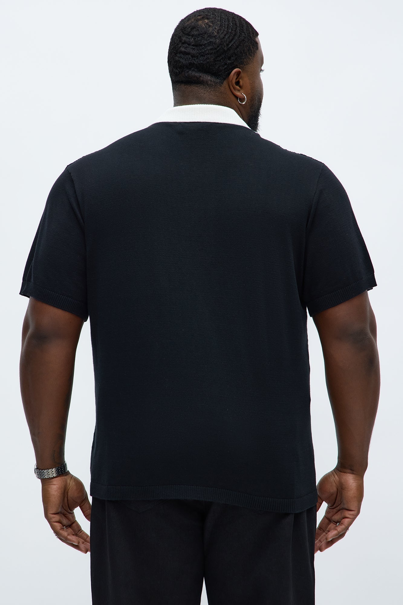 The Abundance Polo - Black/White