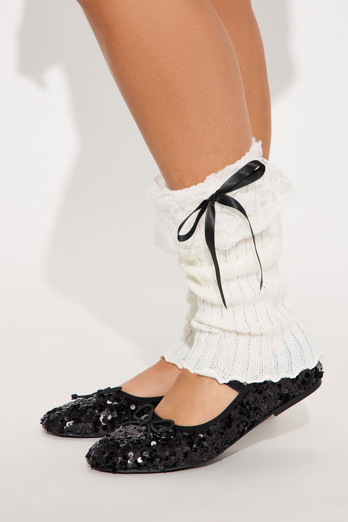 Cutest In The Winter Legwarmers - White