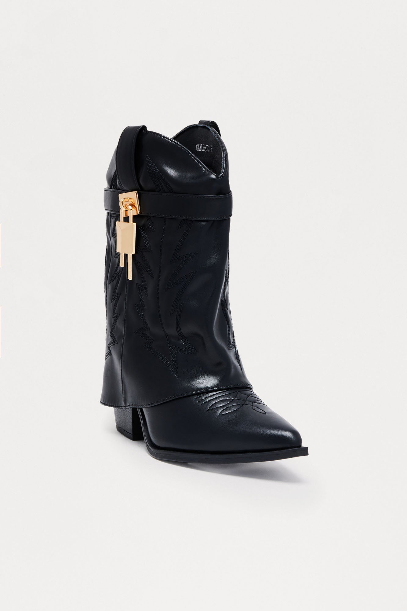 Knightley Hardware Overlay Boots - Black