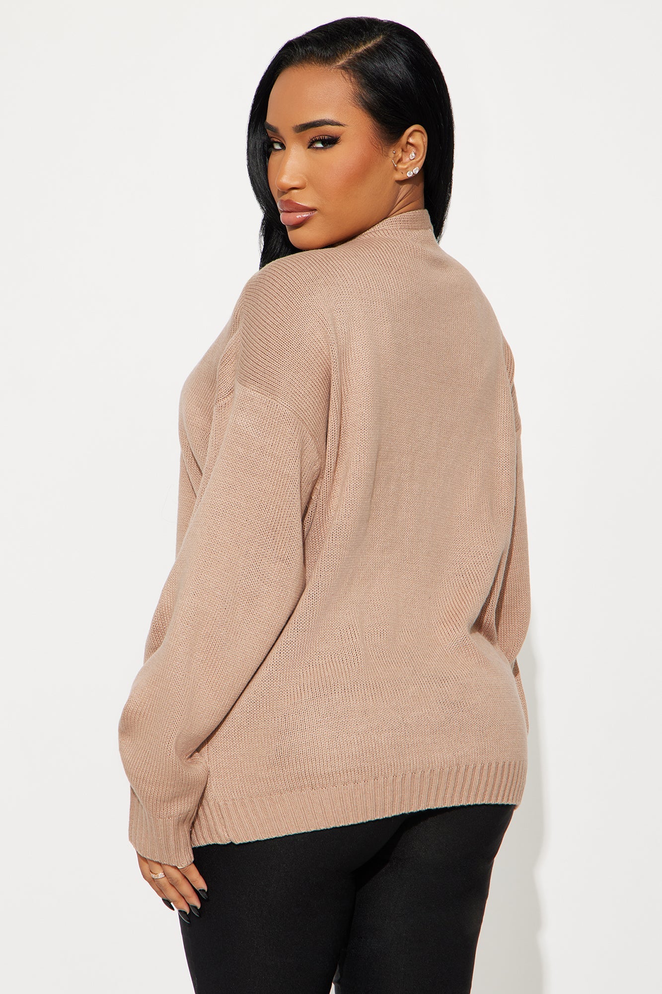 Changing Seasons Cardigan - Taupe