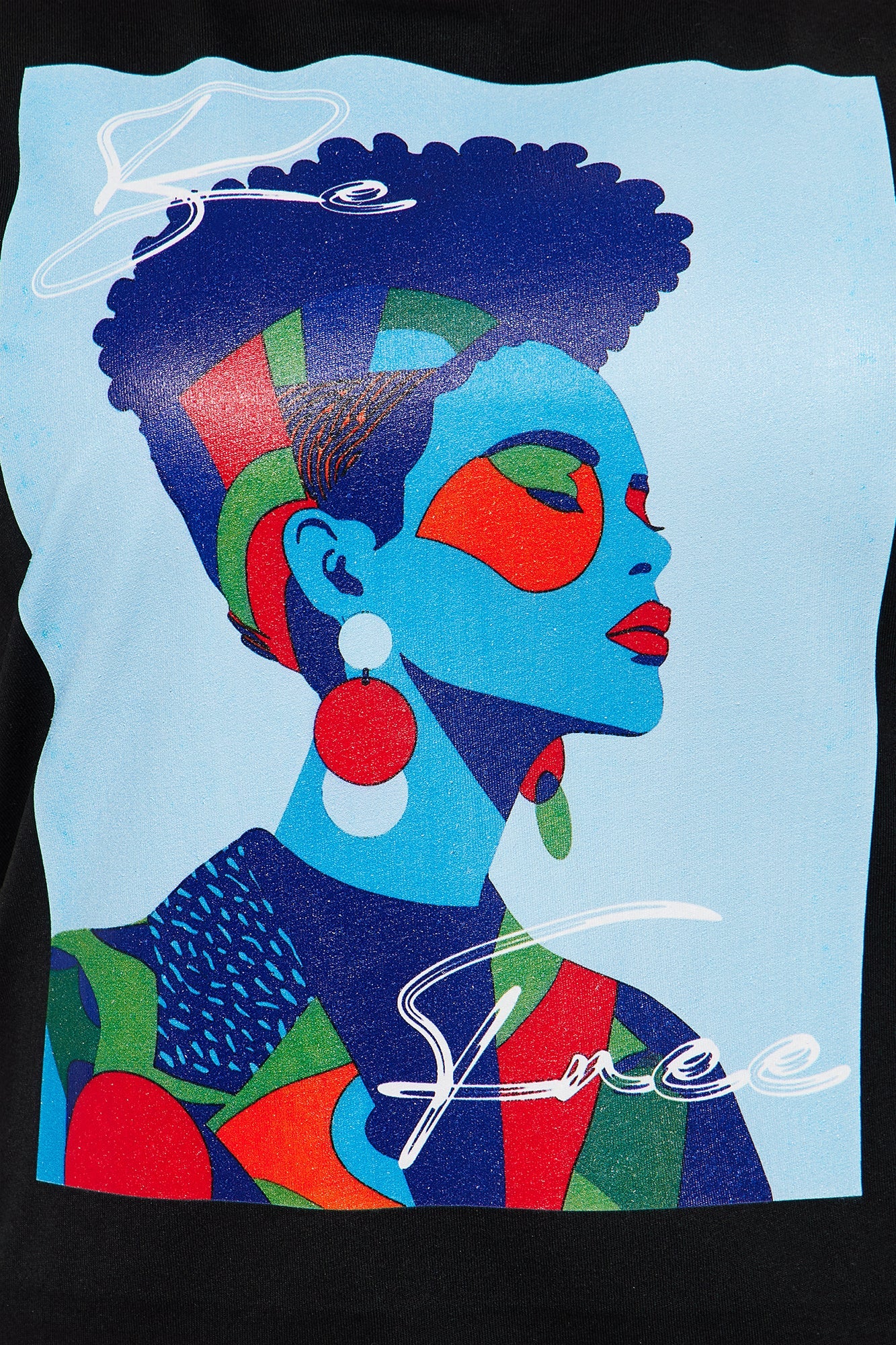 Love & Freedom Tee - Black