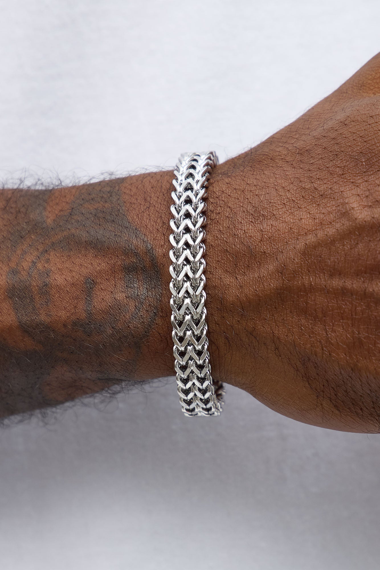 Unbreakable Link Stainless Steel Bracelet - Silver