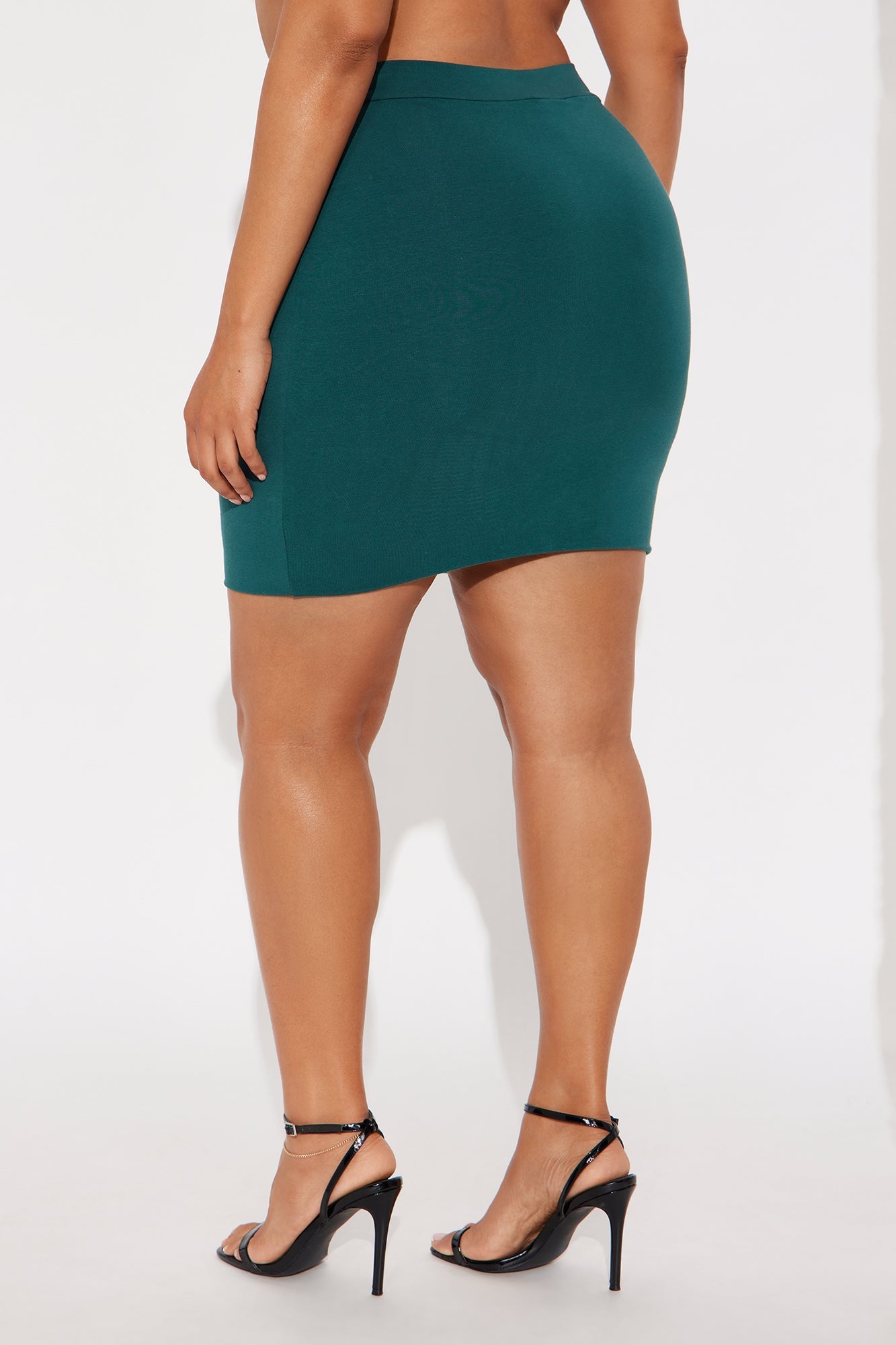 Melanie Mini Skirt - Teal