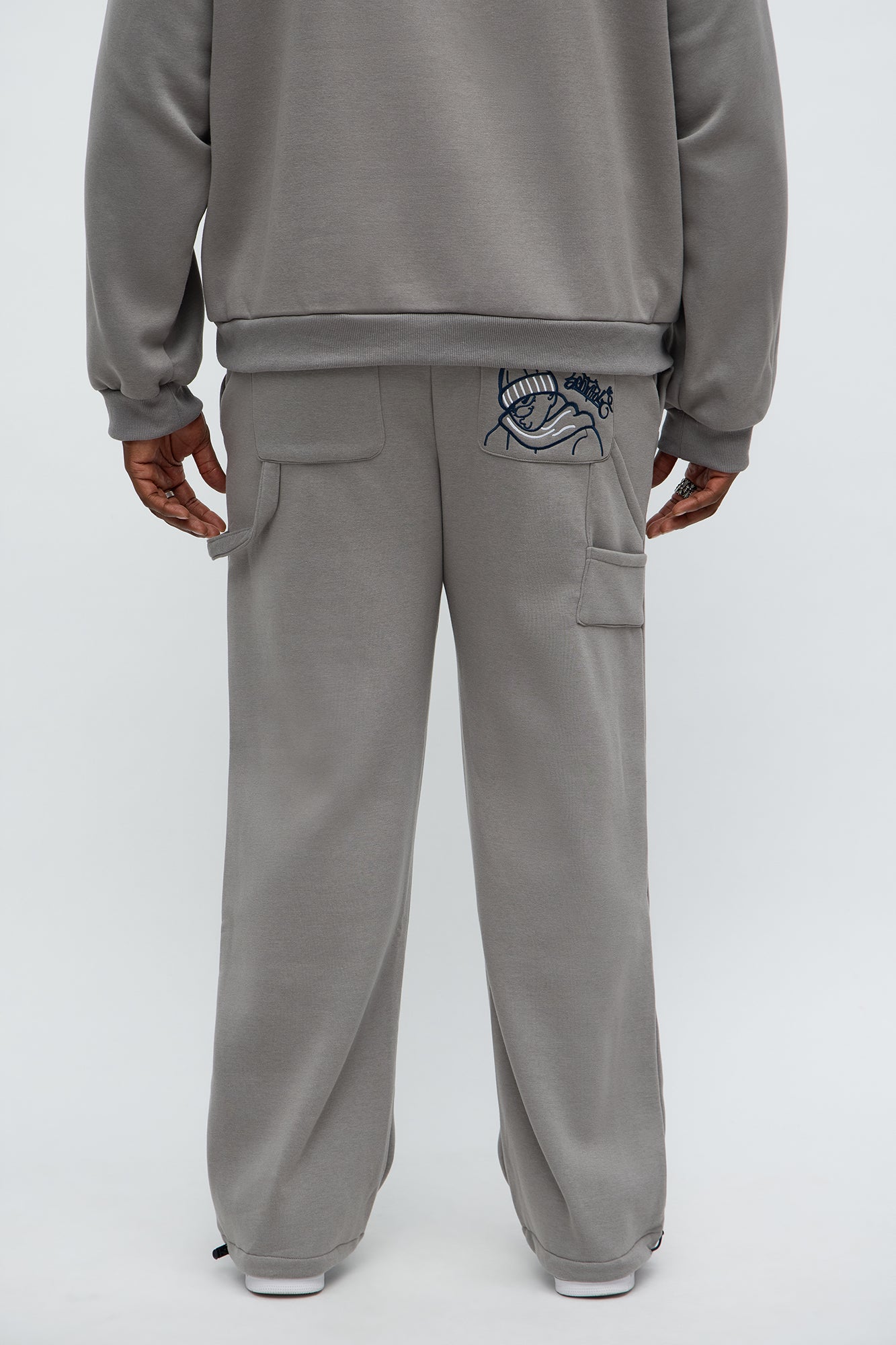 Southpole Signature Jogger - Grey