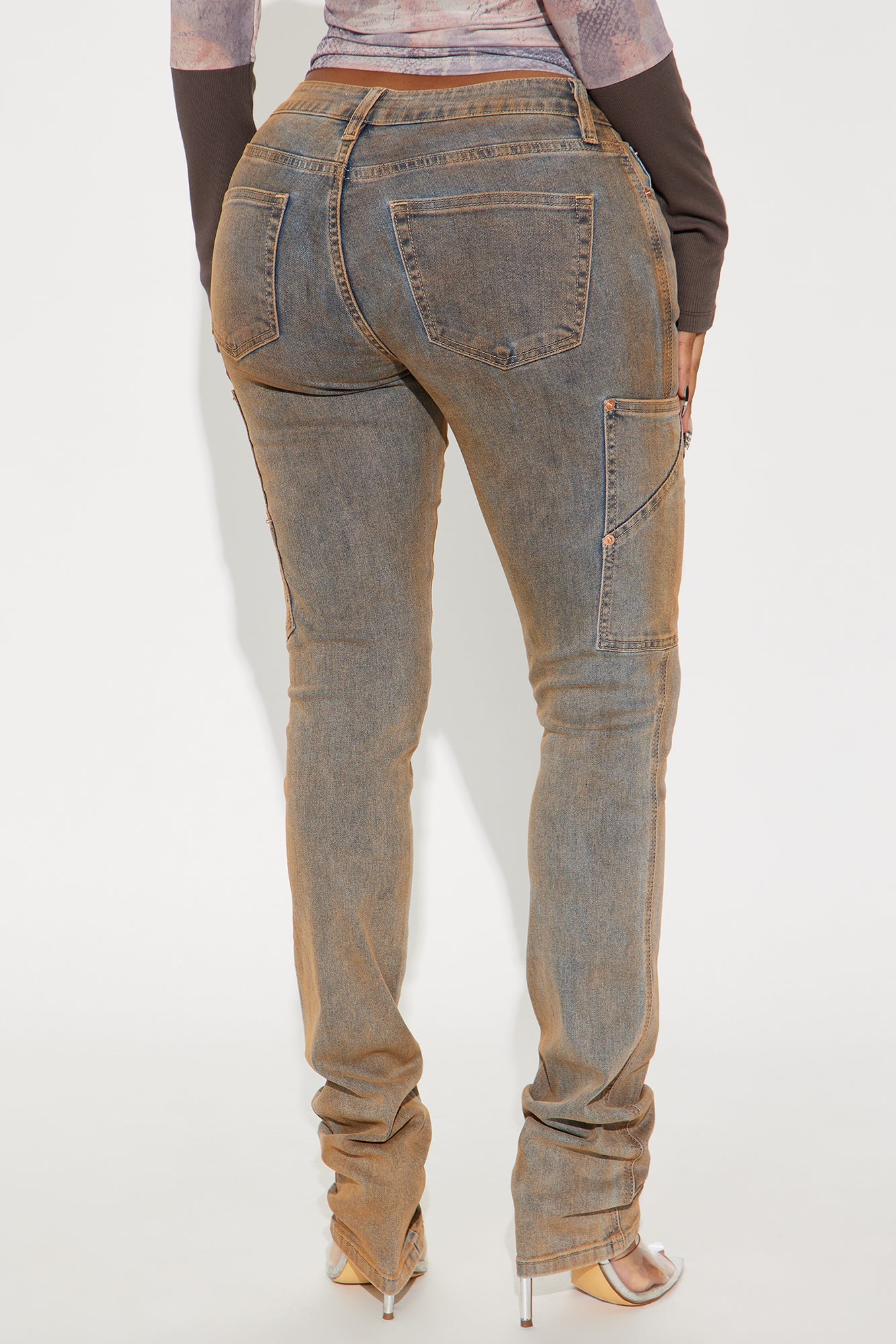 Rosarito Low Rise Skinny Jeans - Vintage Wash