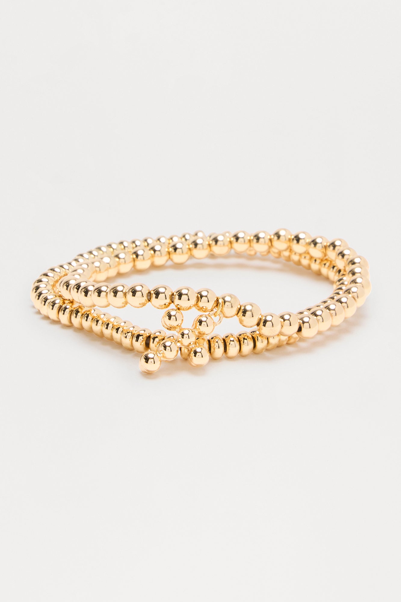 In Good Faith 5 Piece Multi Bracelet Set - Gold