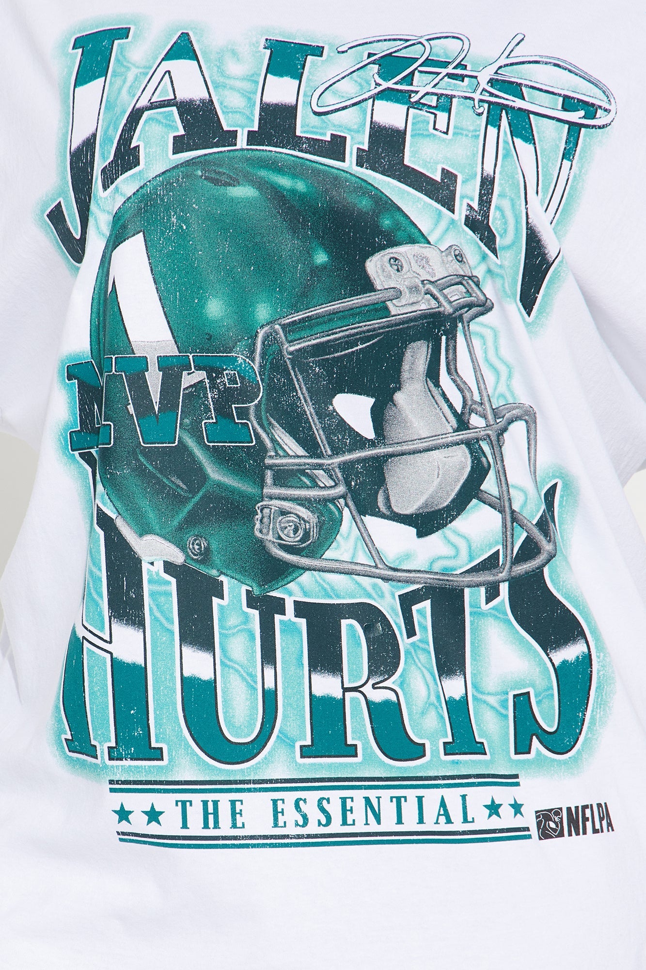 Jalen Hurts No 1 Effect Tee - White