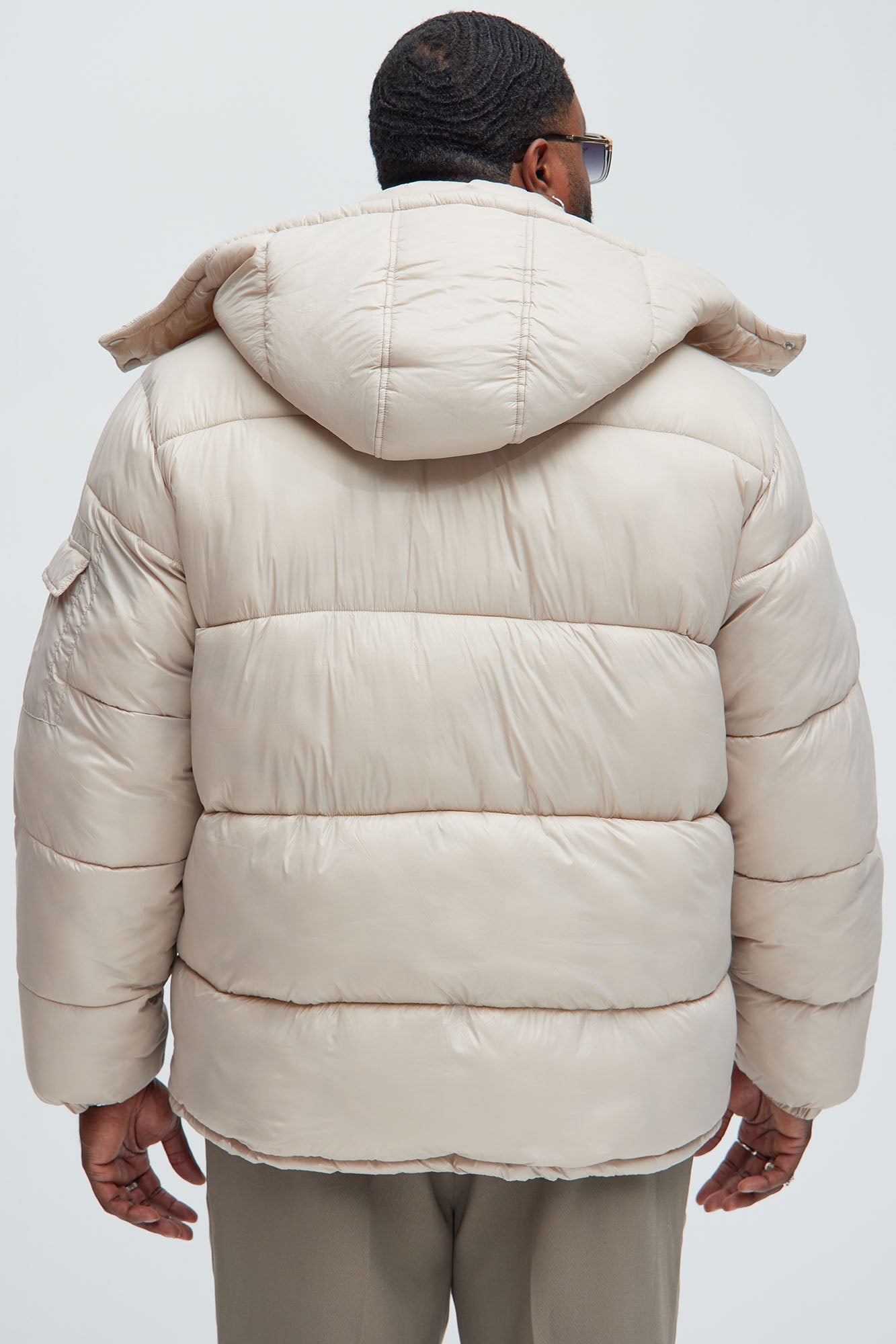 Nixer Puffer Jacket - Tan
