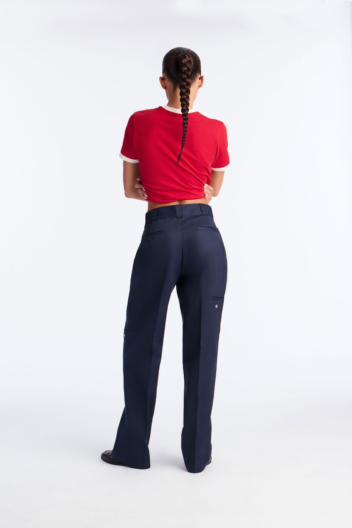 Dickies 32″ Loose Fit Double Knee Work Pant - Navy