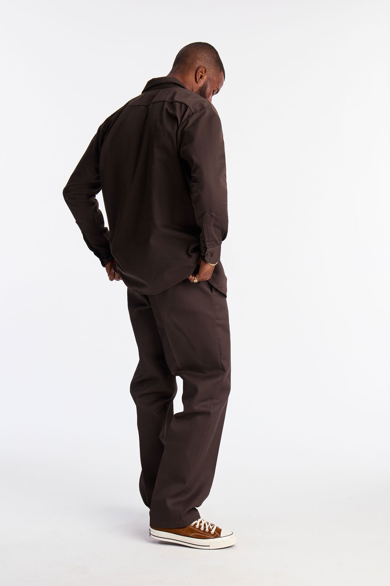 Dickies Duck Shirt Jacket - Brown