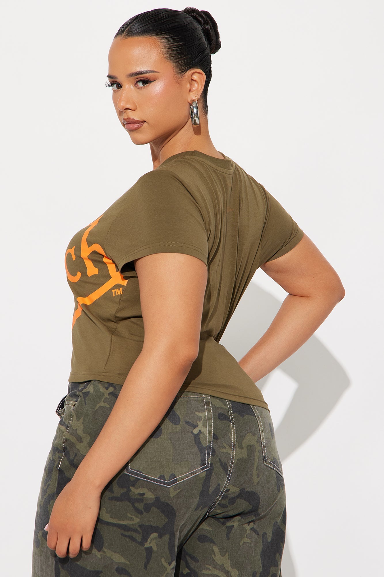 Von Dutch Everyday Baby Tee - Olive
