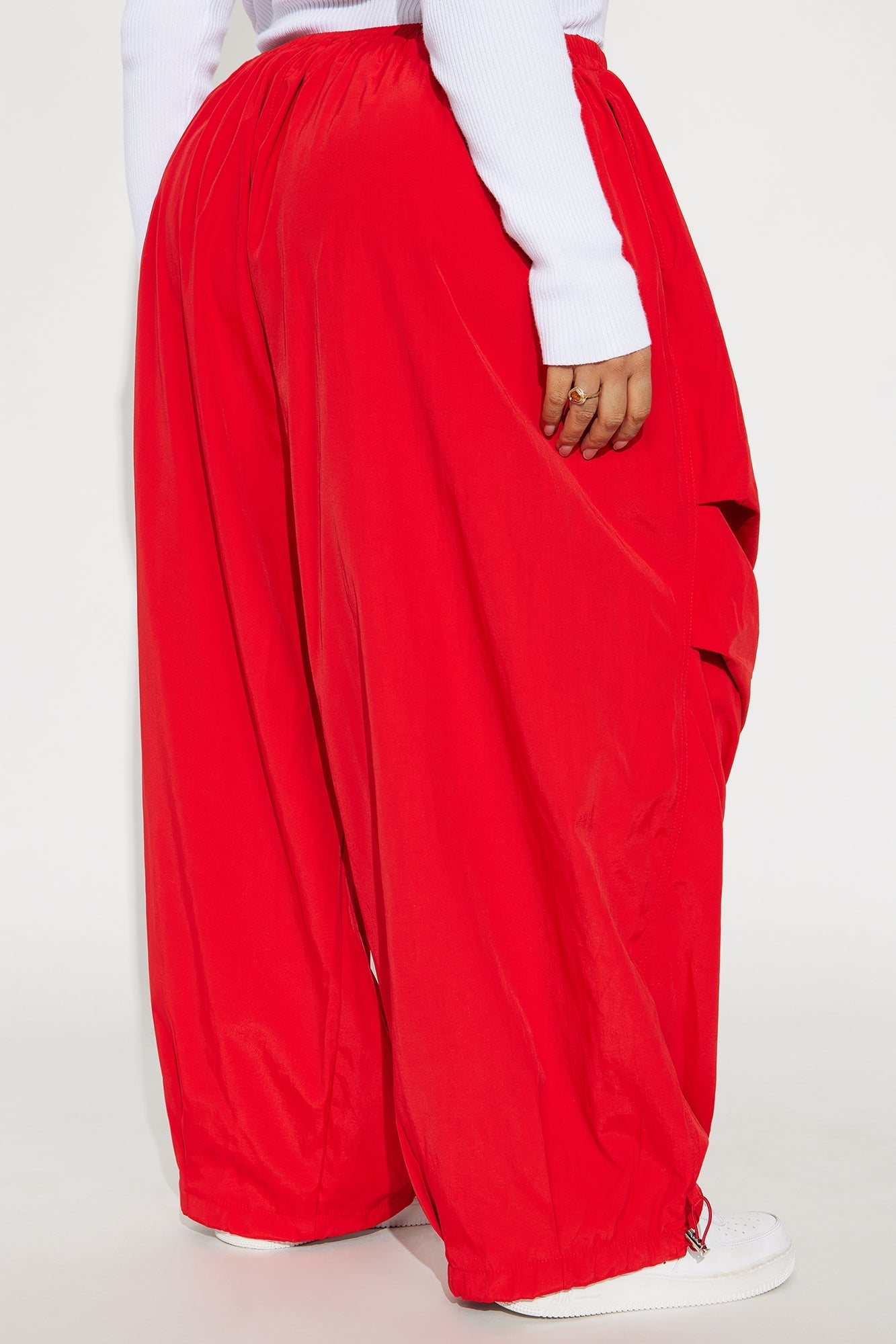 Keep Up Windbreaker Joggers 30″ - Red