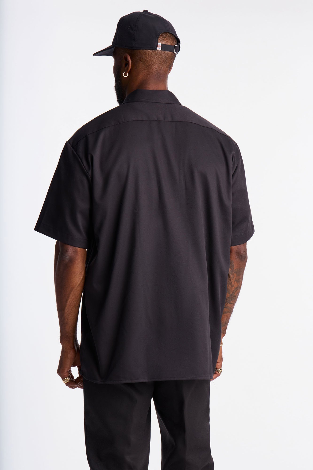 Dickies Short Sleeve Work Shirt - Black