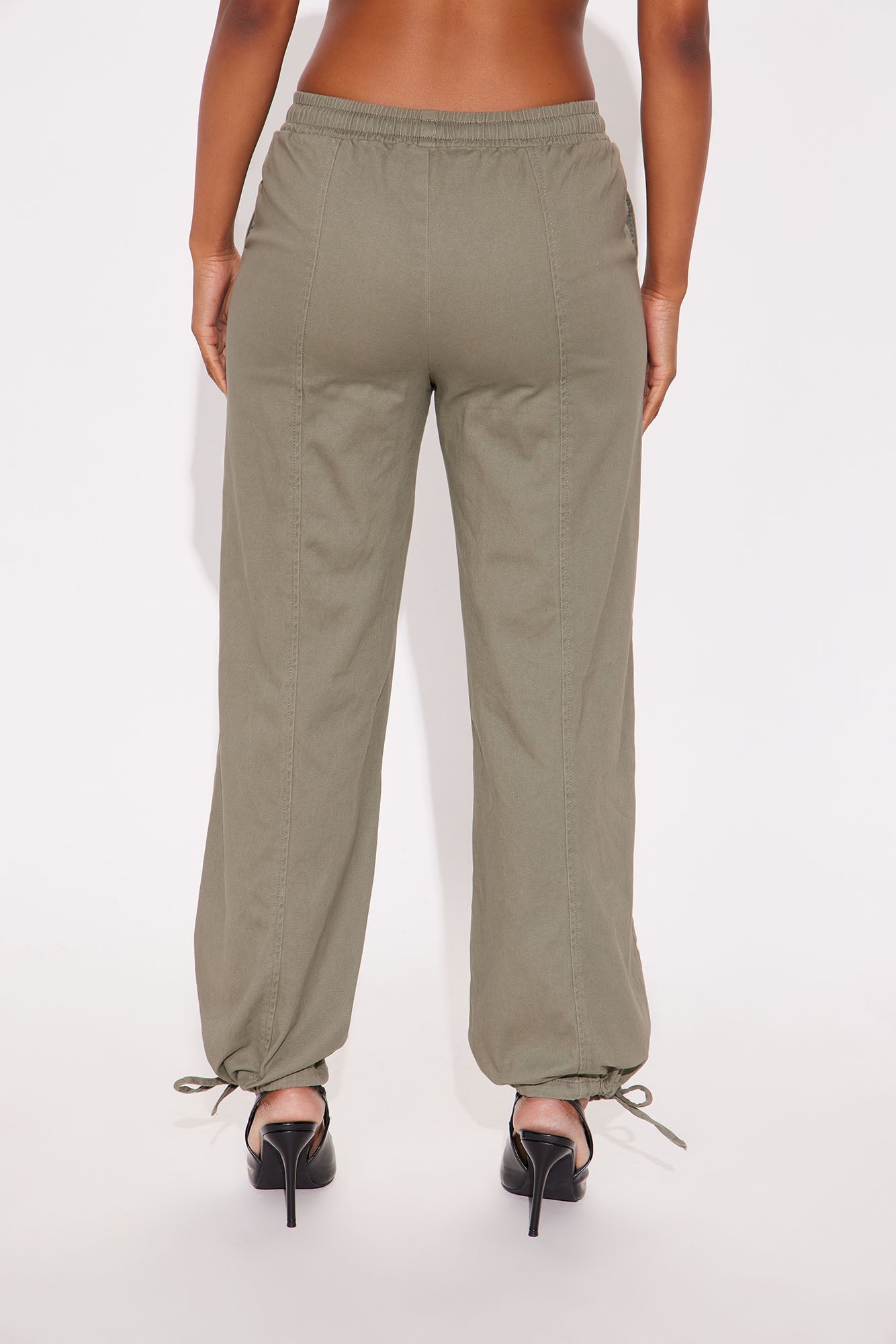 Down In Harlem Jogger Pant - Military Green