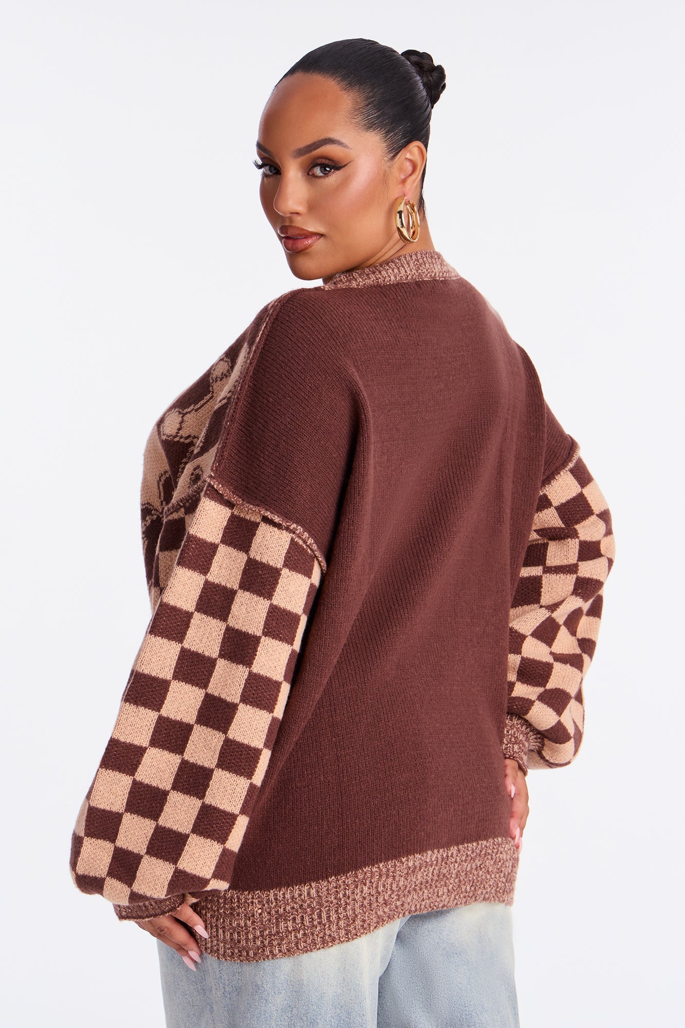 Fresh Out The Oven Gingerbread Sweater - Brown/combo