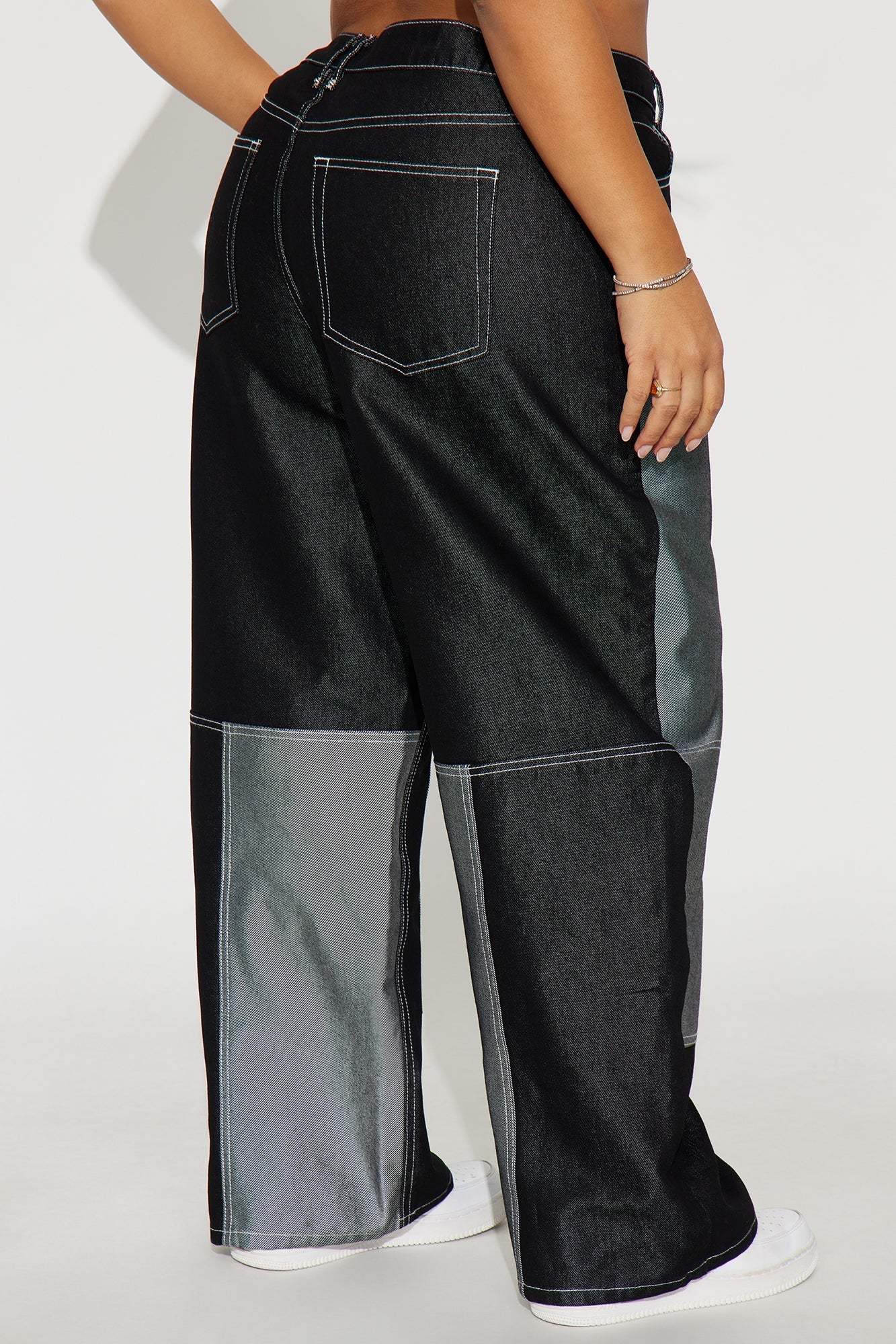 Double Agent Utility Panel Jeans - Black