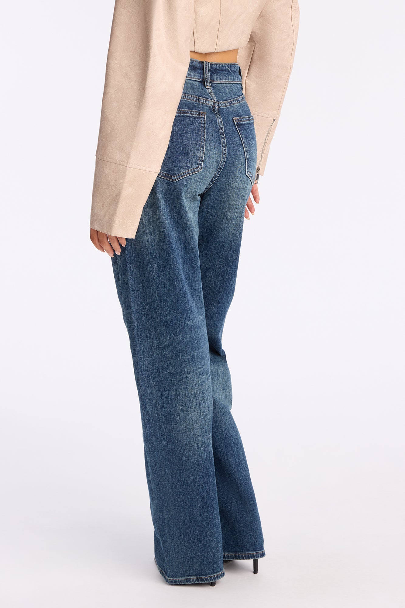 Start Over Straight Leg Jeans - Medium Wash
