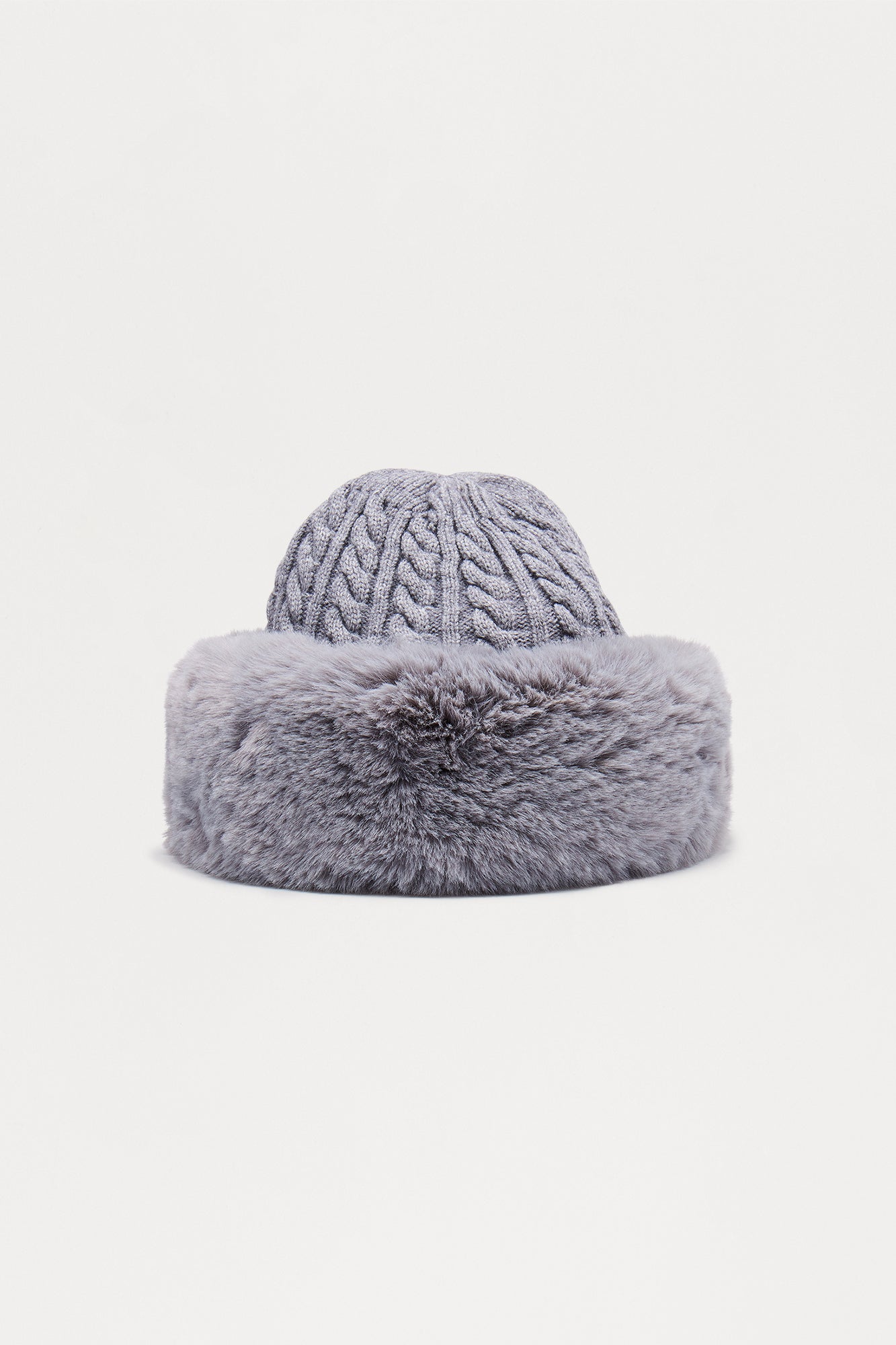 Snowflake Kisses Beanie - Grey