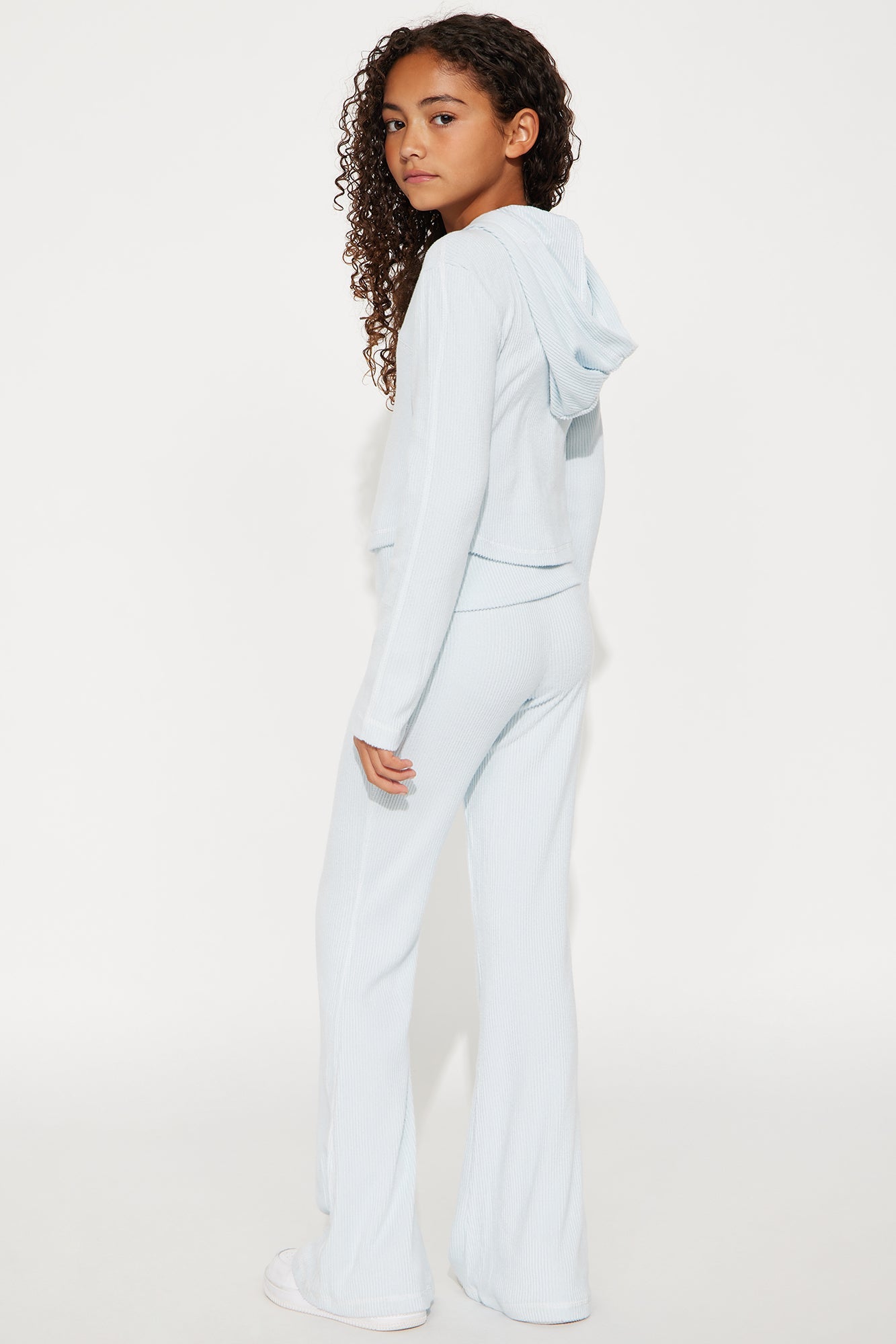 Mini Simply Cute Pant Set - Light Blue