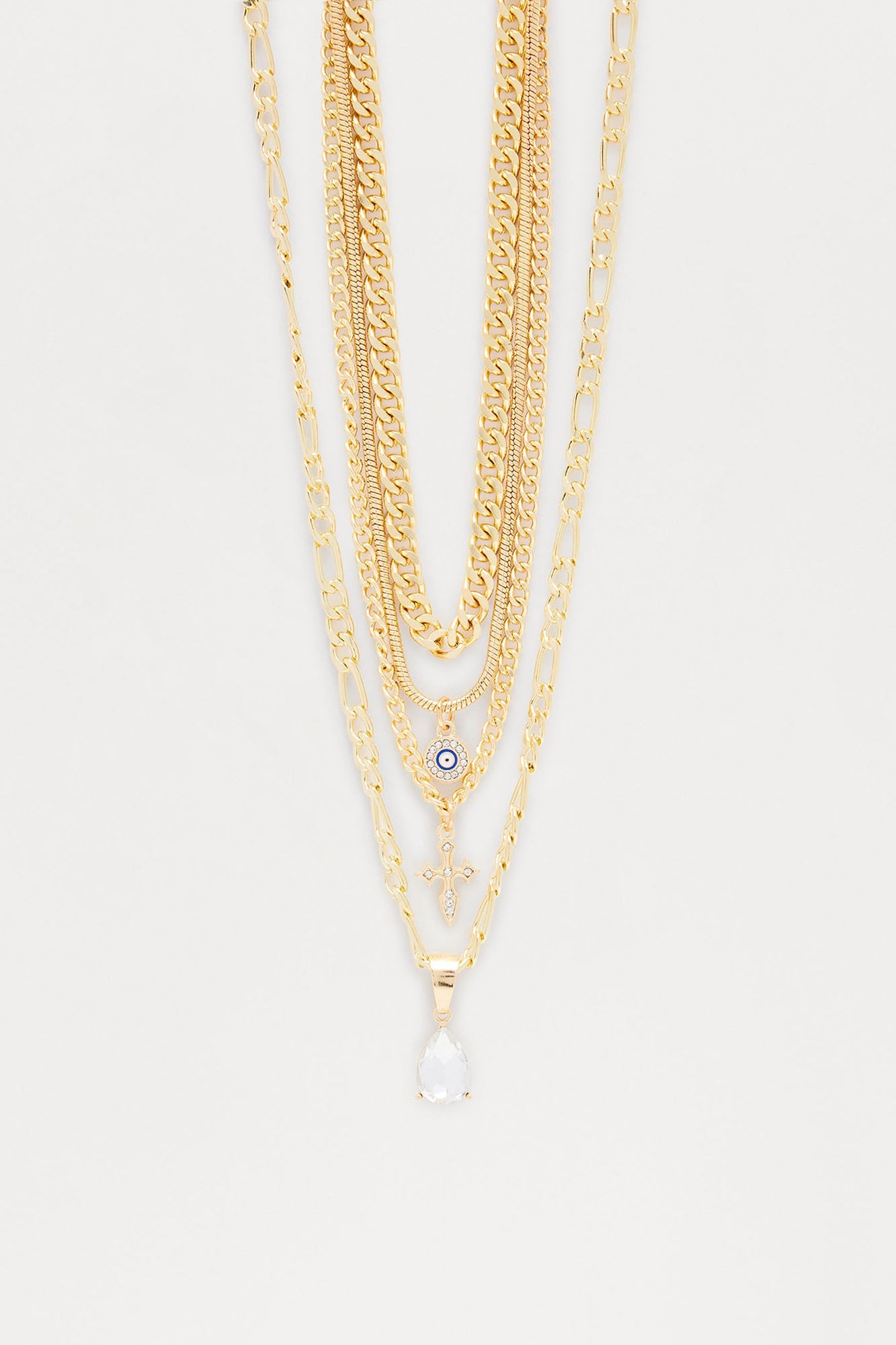 High Praise Layered Necklace - Gold