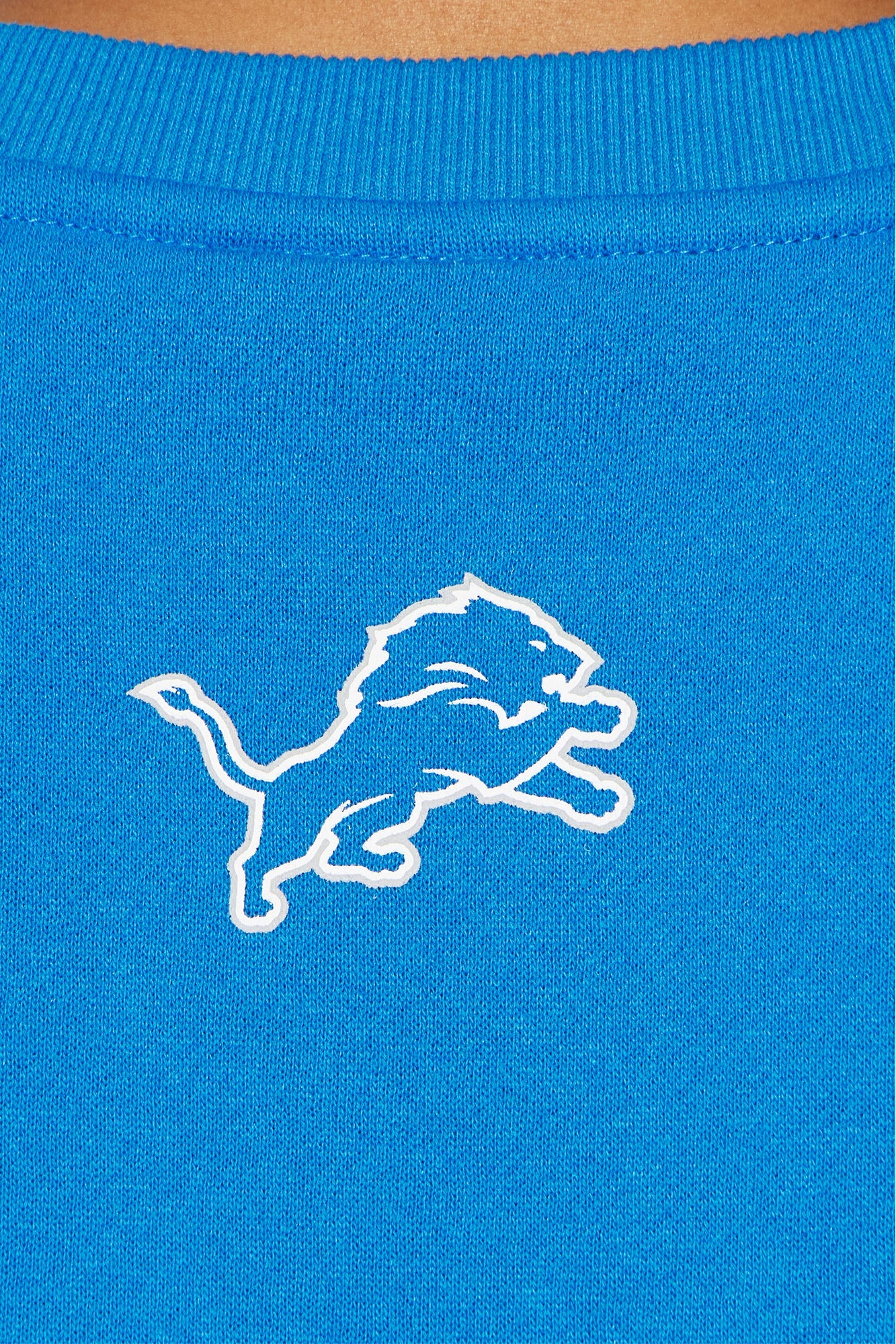 NFL Detroit Lions Crew Neck Sweatshirt - Blue/combo