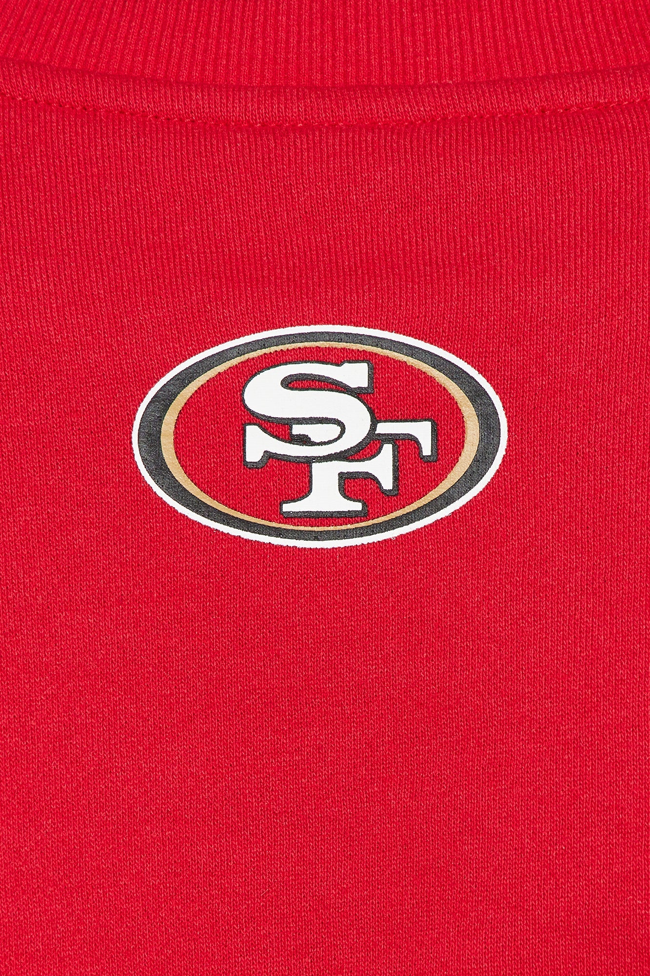 NFL 49ers Crew Neck Sweatshirt - Red