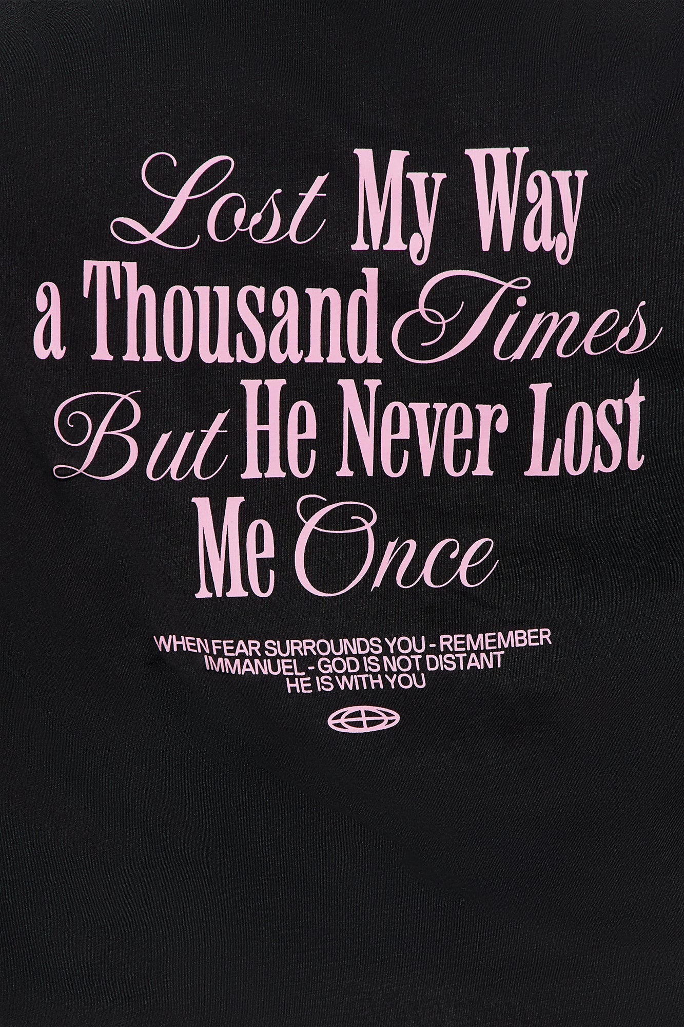 Holy Spirit Guide Me Long Sleeve Tee - Charcoal