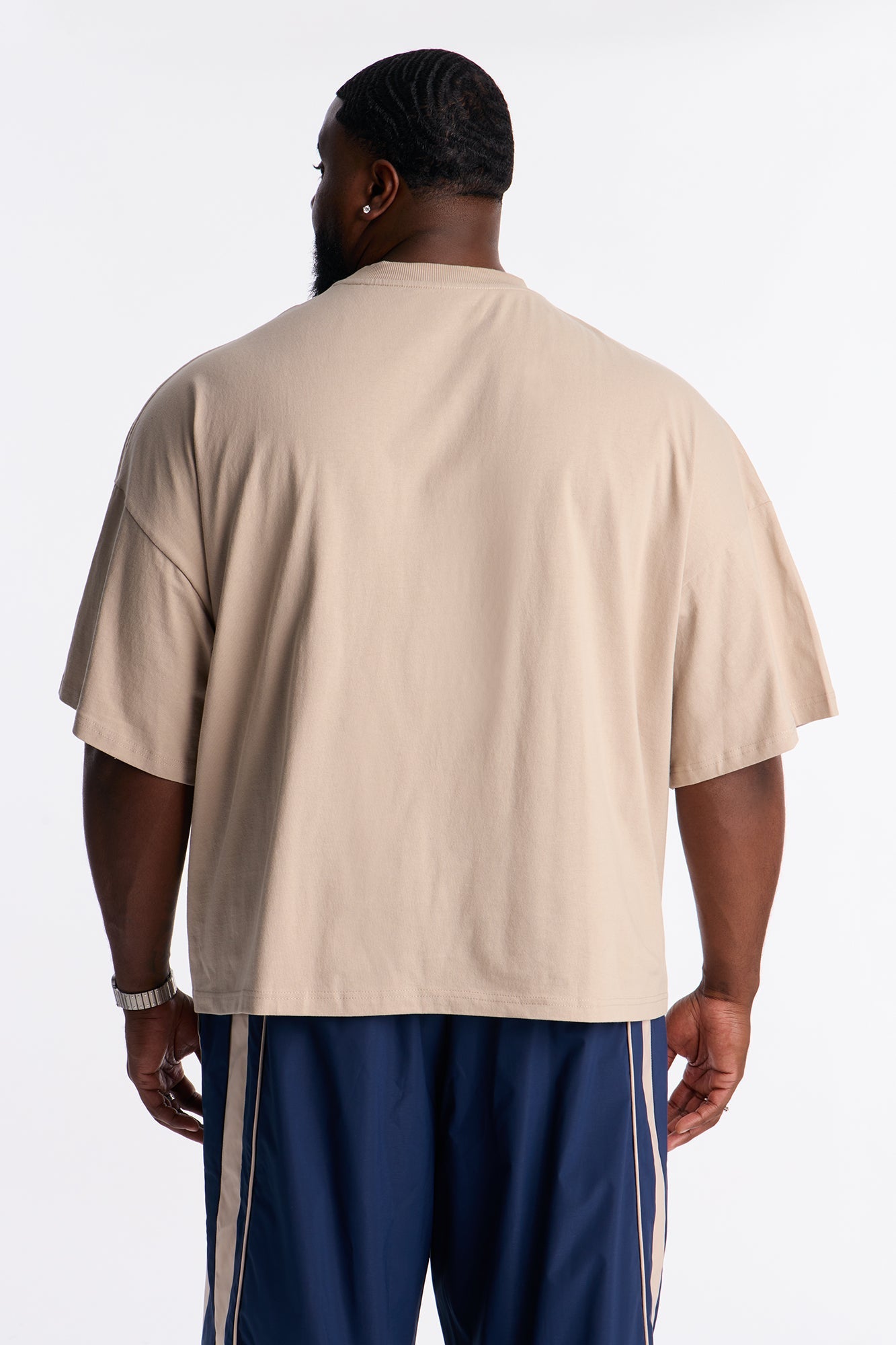 Boxy Heavyweight Tee 240GSM - Tan