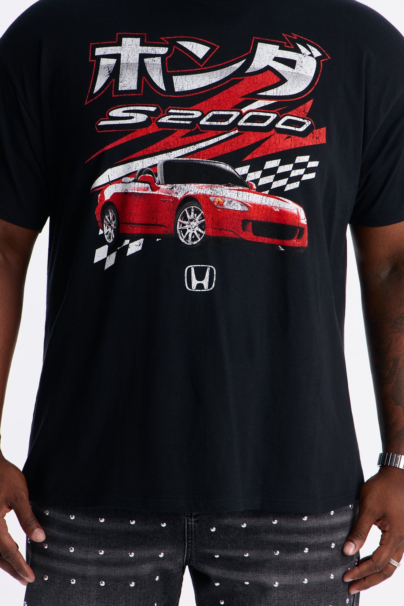 Honda S2000 Short Sleeve Tee - Black