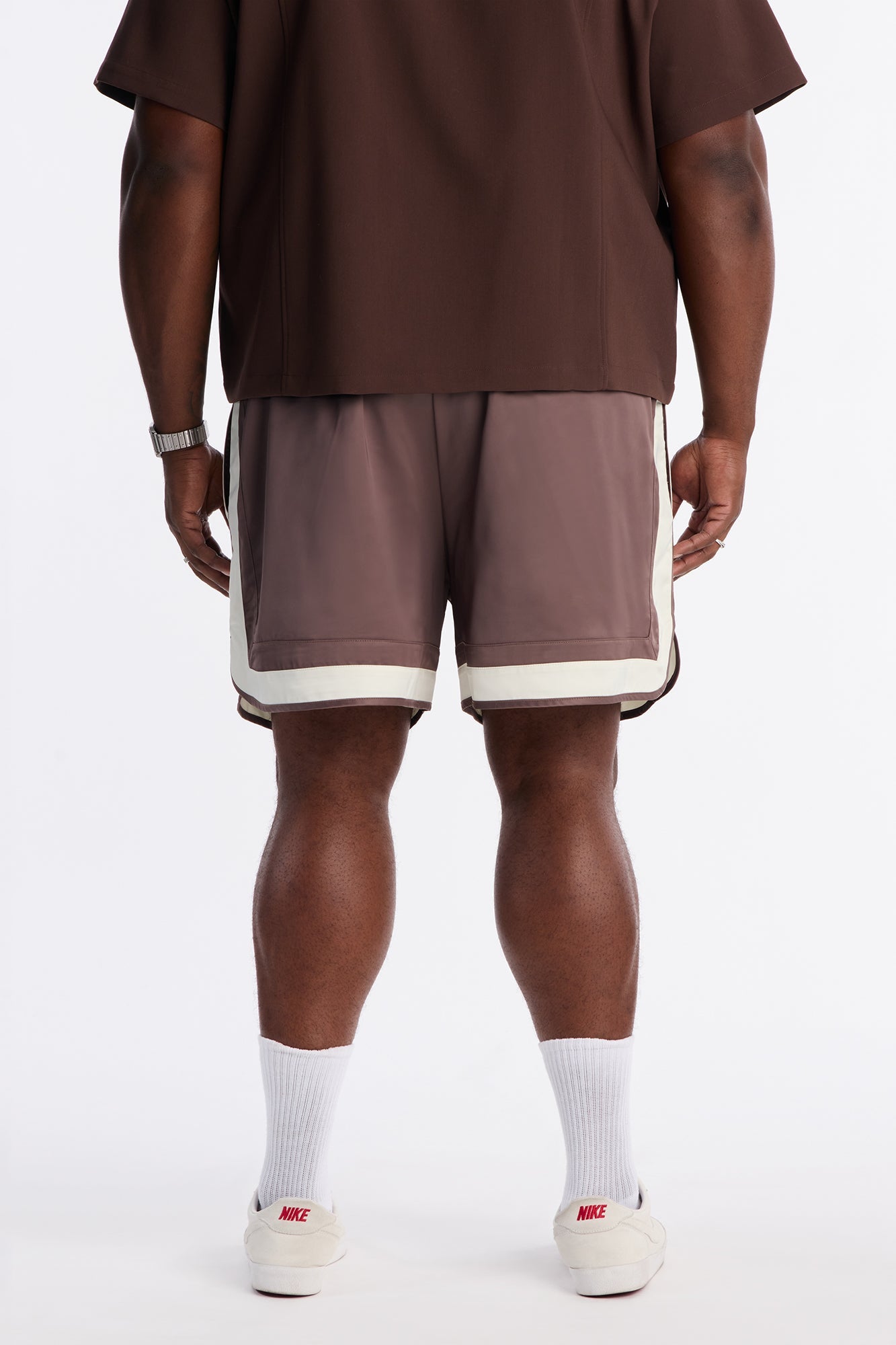 Astoria Creed Boxing Short - Brown/combo
