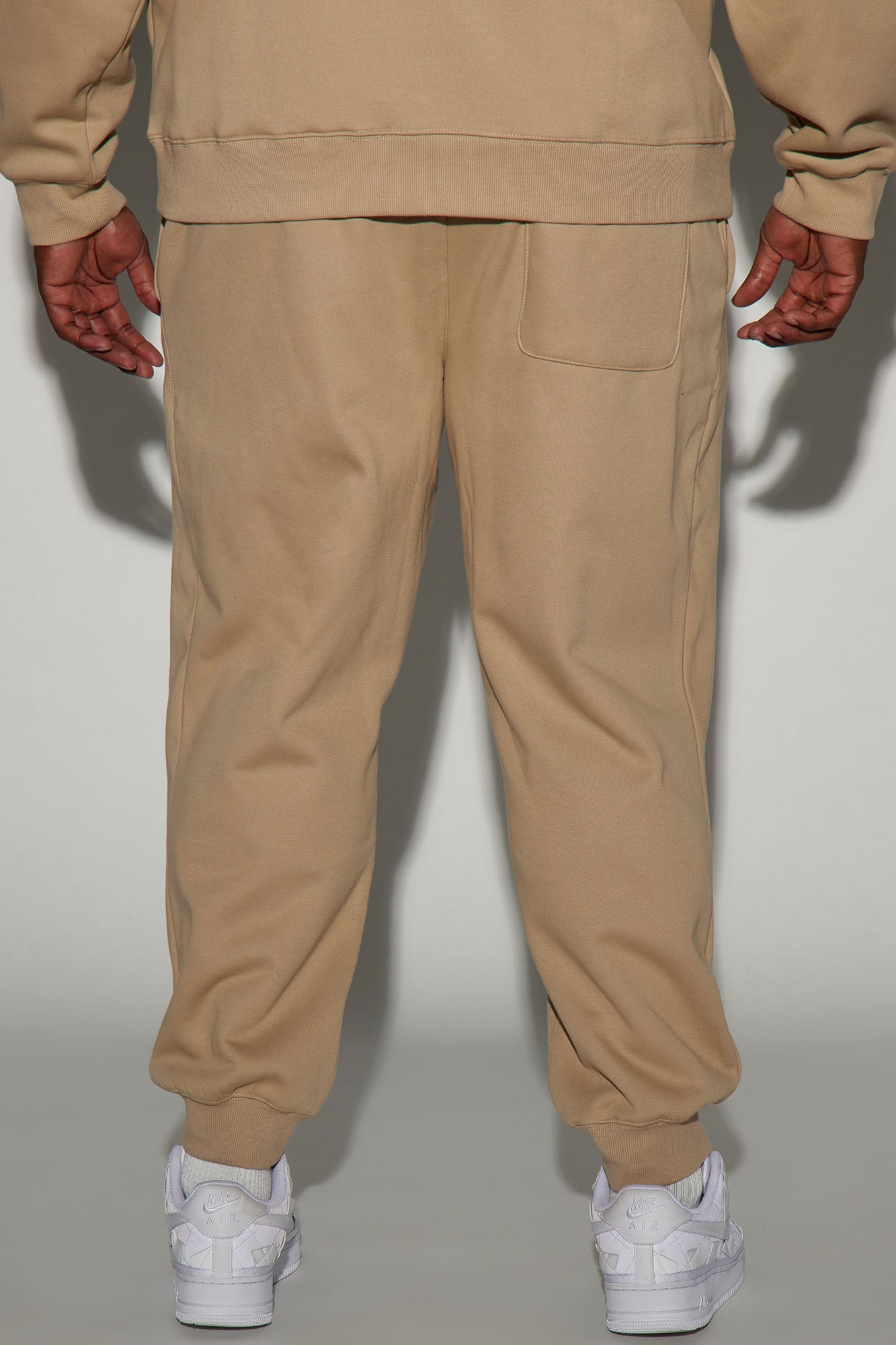 Family Goals King Jogger - Taupe