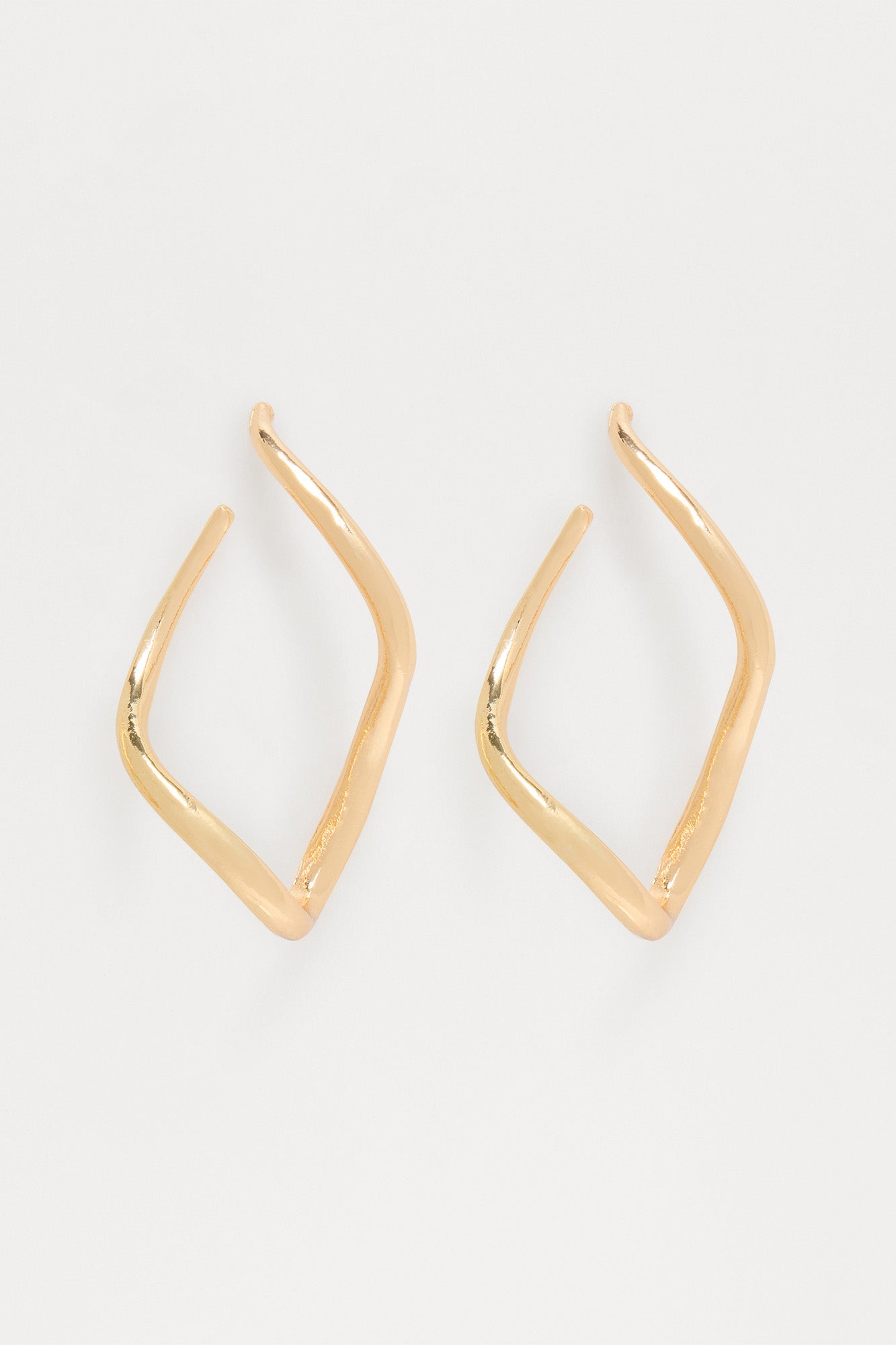 How It Is Hoop Earrings - Gold