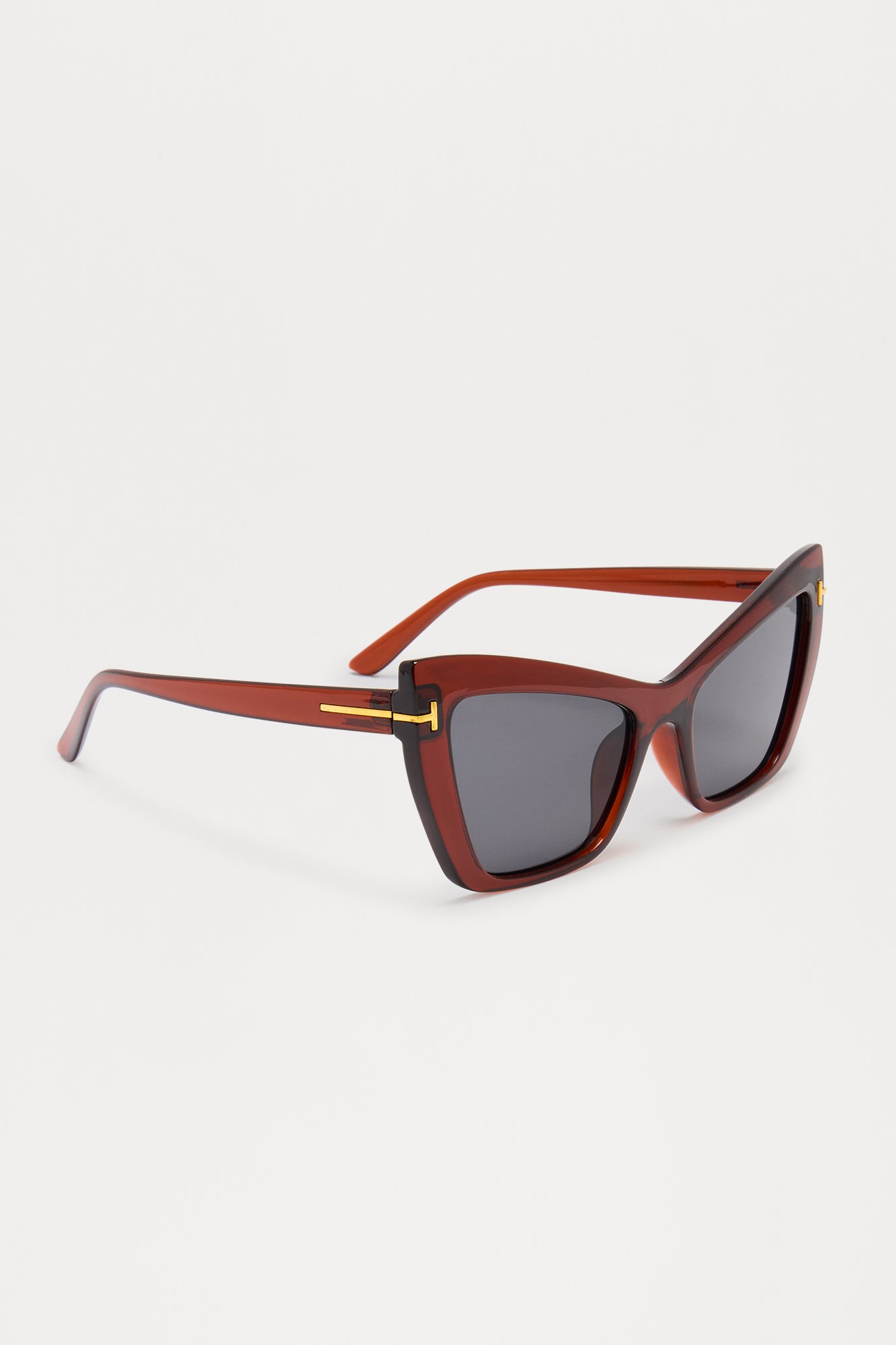 Paloma Cat Eye Sunglasses - Brown