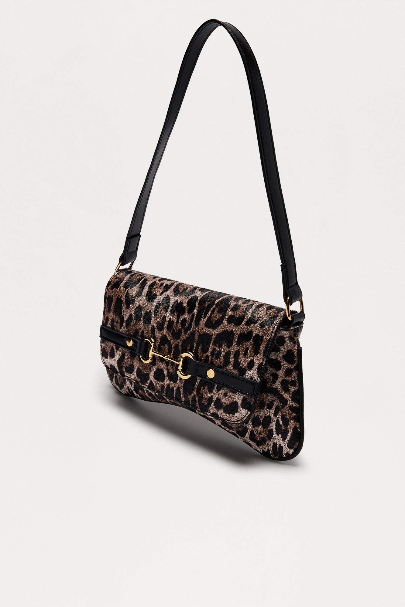 Not A Work Faux Leather Bag - Leopard