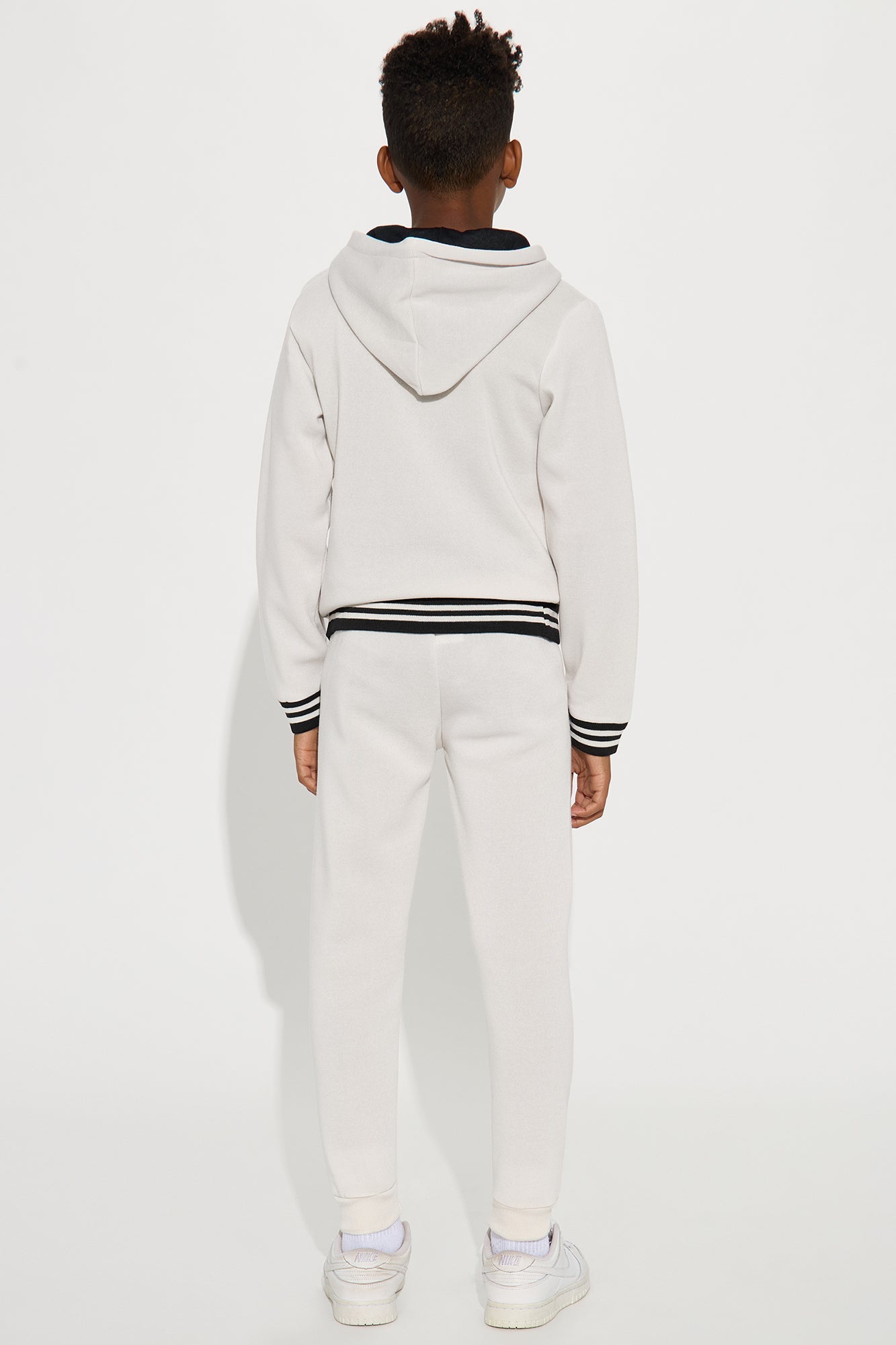 Mini Money Maker Hoodie and Jogger Pant Set - Sand