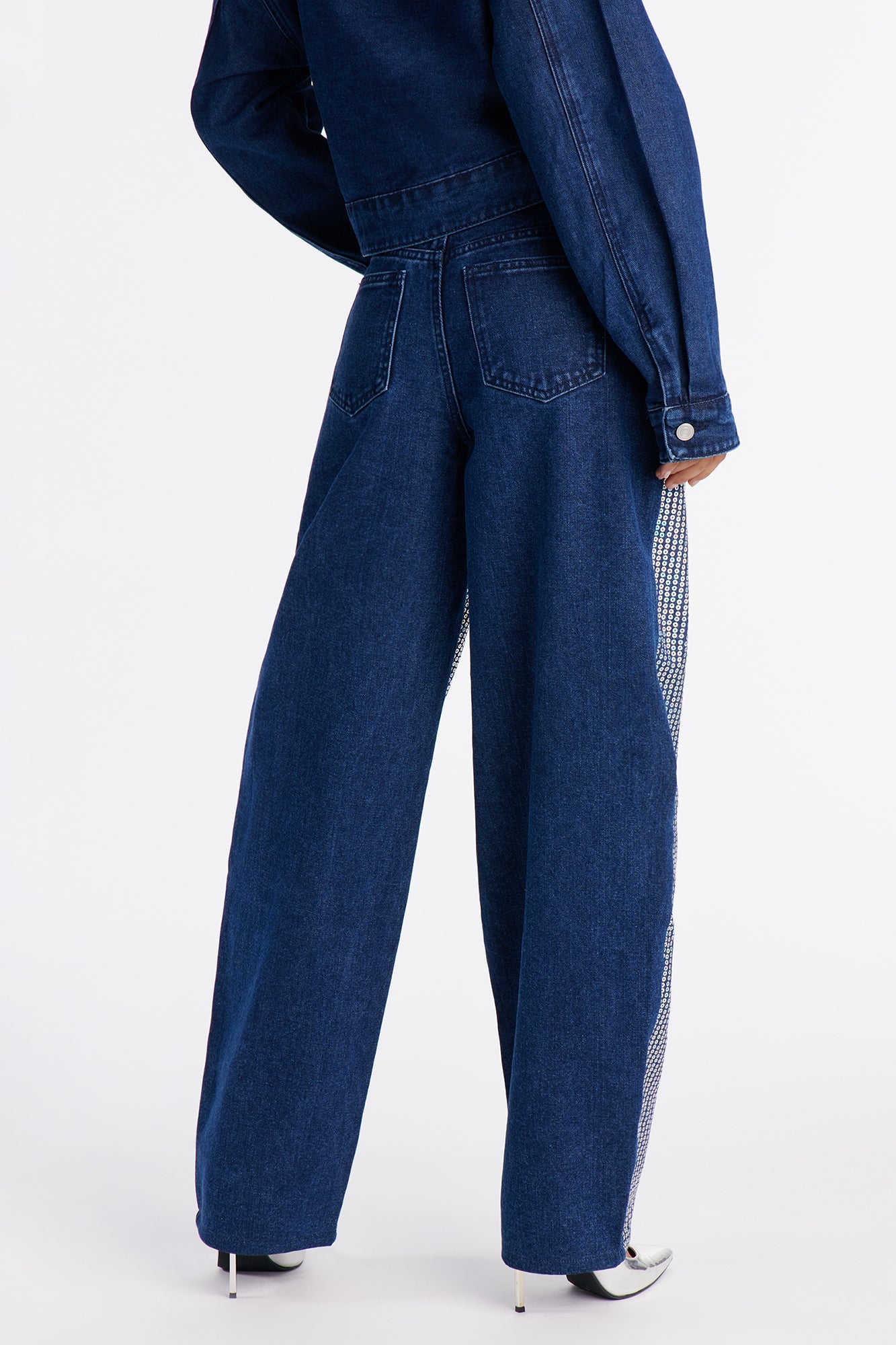 Dazzling Dream Denim Jacket - Dark Wash