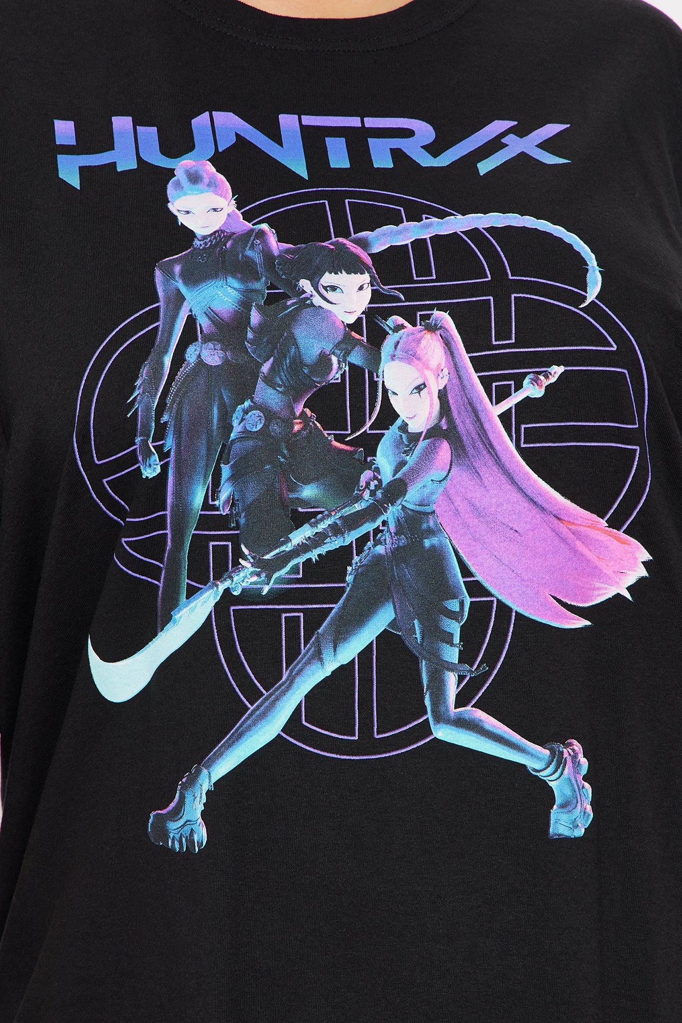 KPOP Demon Hunters Huntrix Tee - Black