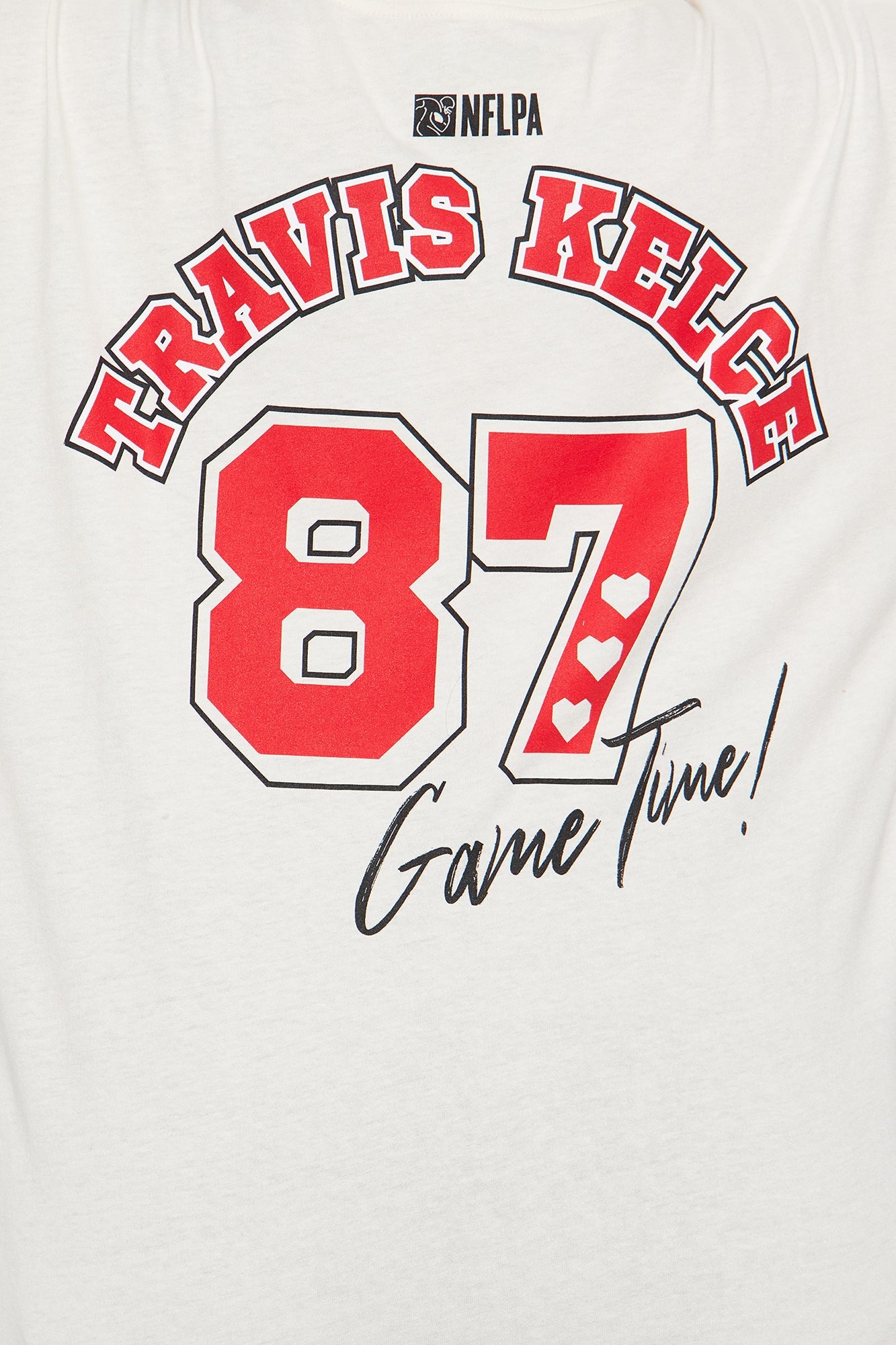 Travis Kelce Jersey - Cream